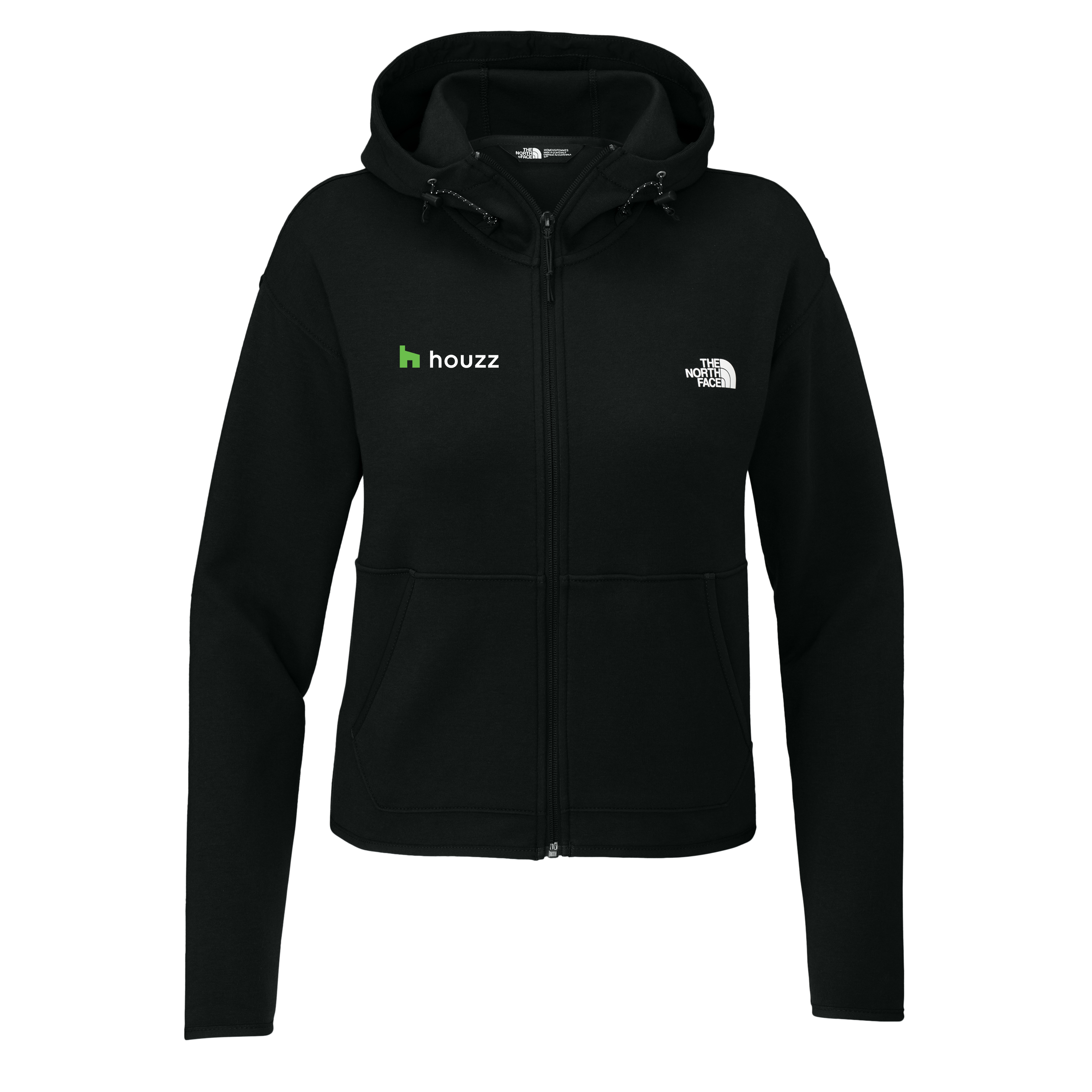 Houzz G Pocket - The North Face Women's Full Zip Hoodie (Right Chest)
