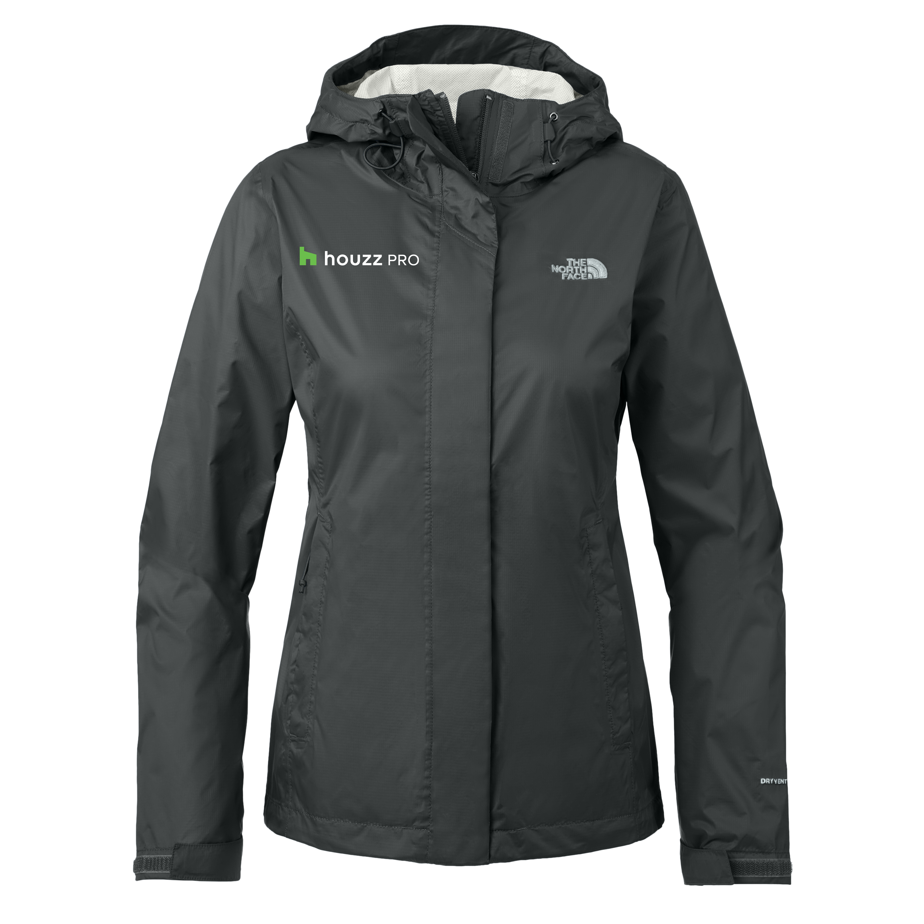 Houzz Pro G Pocket - The North Face Women's Rain Jacket (Right Chest)