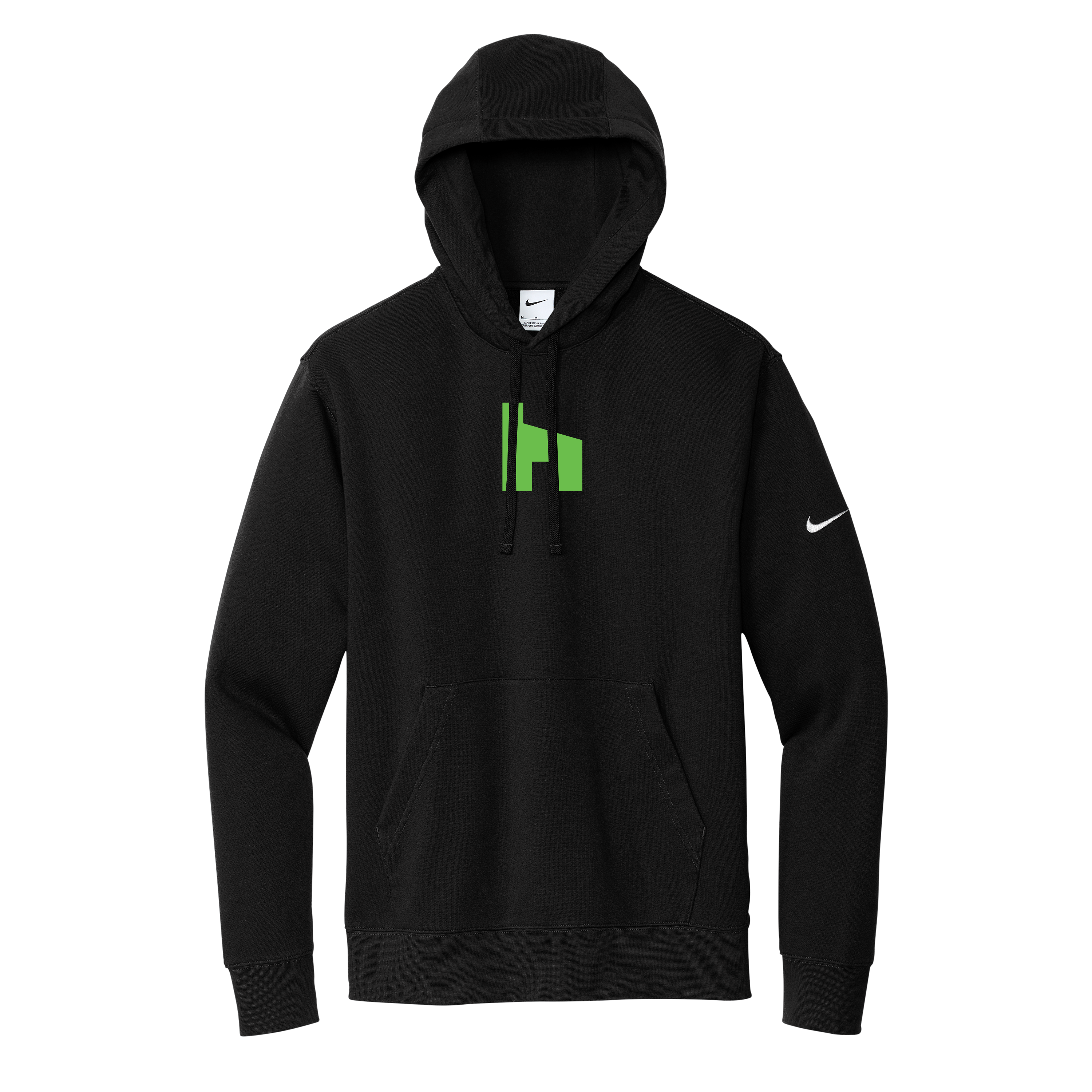 HG Center - Nike Club Fleece Hoodie (Center Chest)