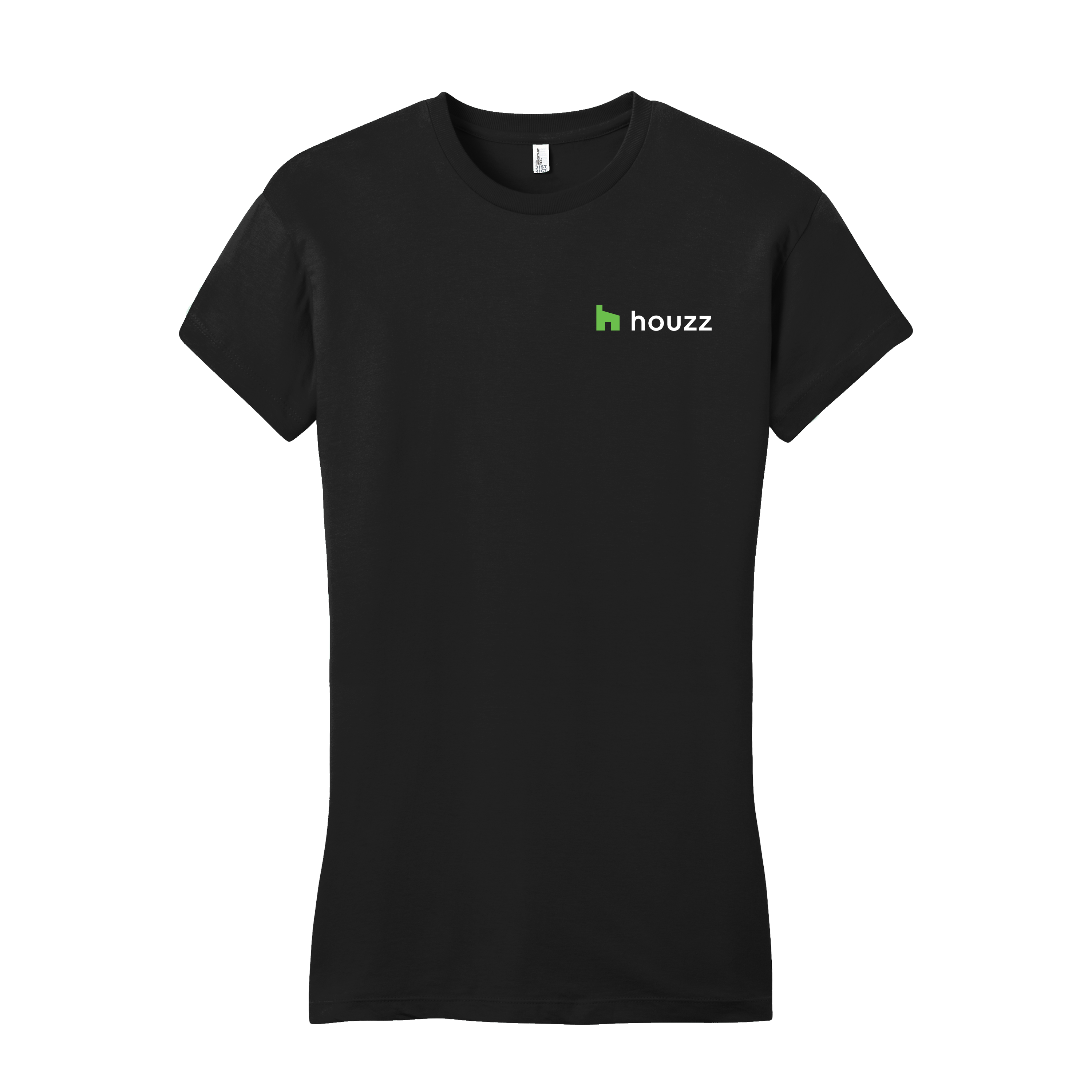 Houzz G Pocket - Women's Select Cotton T-Shirt (Left Chest)