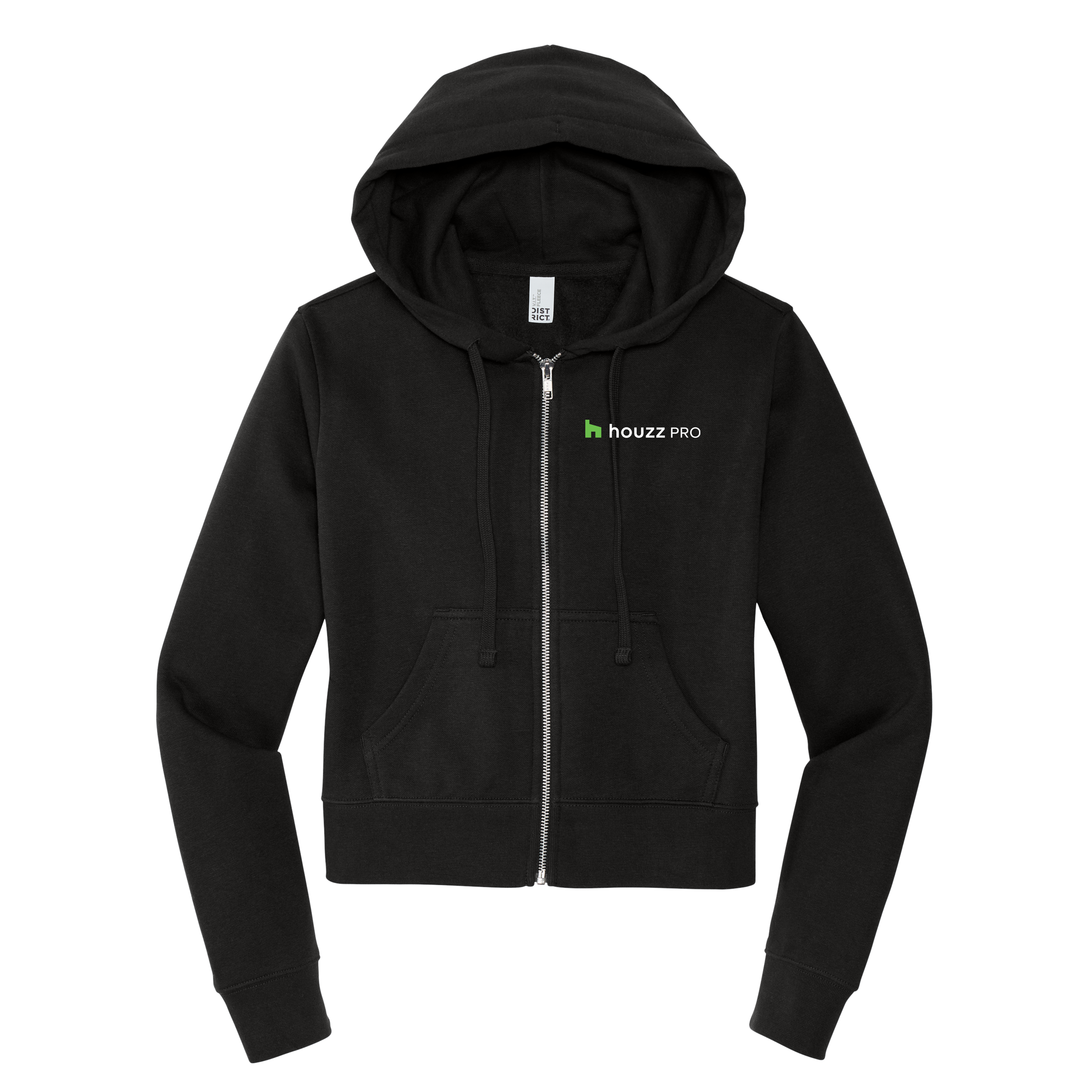Houzz Pro G Pocket - Women's Full Zip Hoodie (Left Chest)