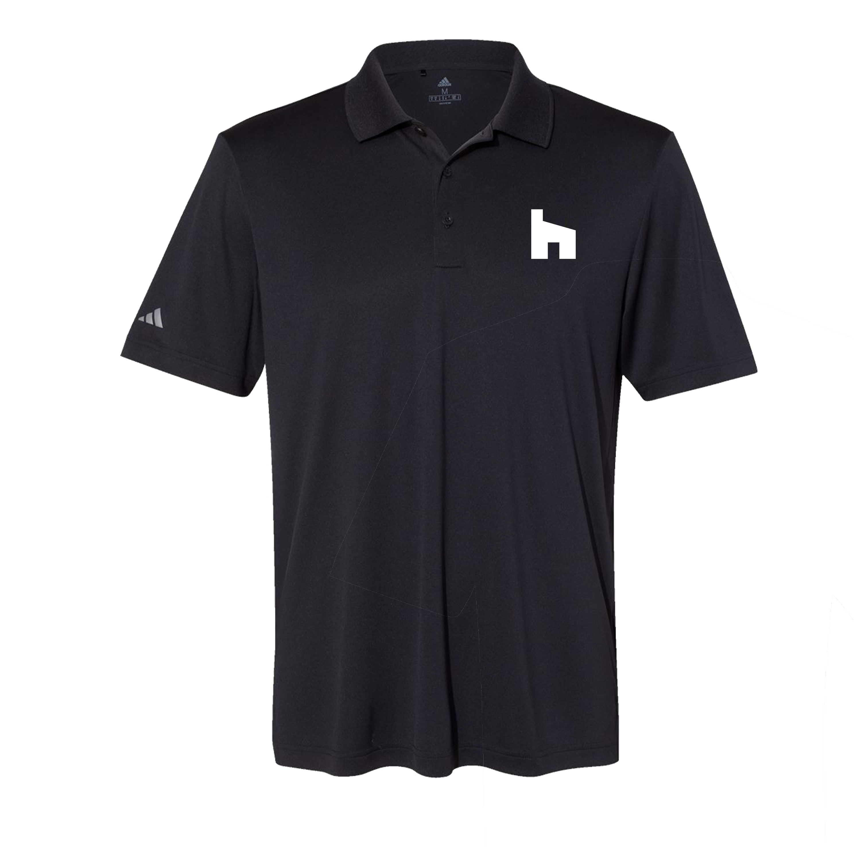 HWB Pocket - Adidas Mens Polo (Left Chest)