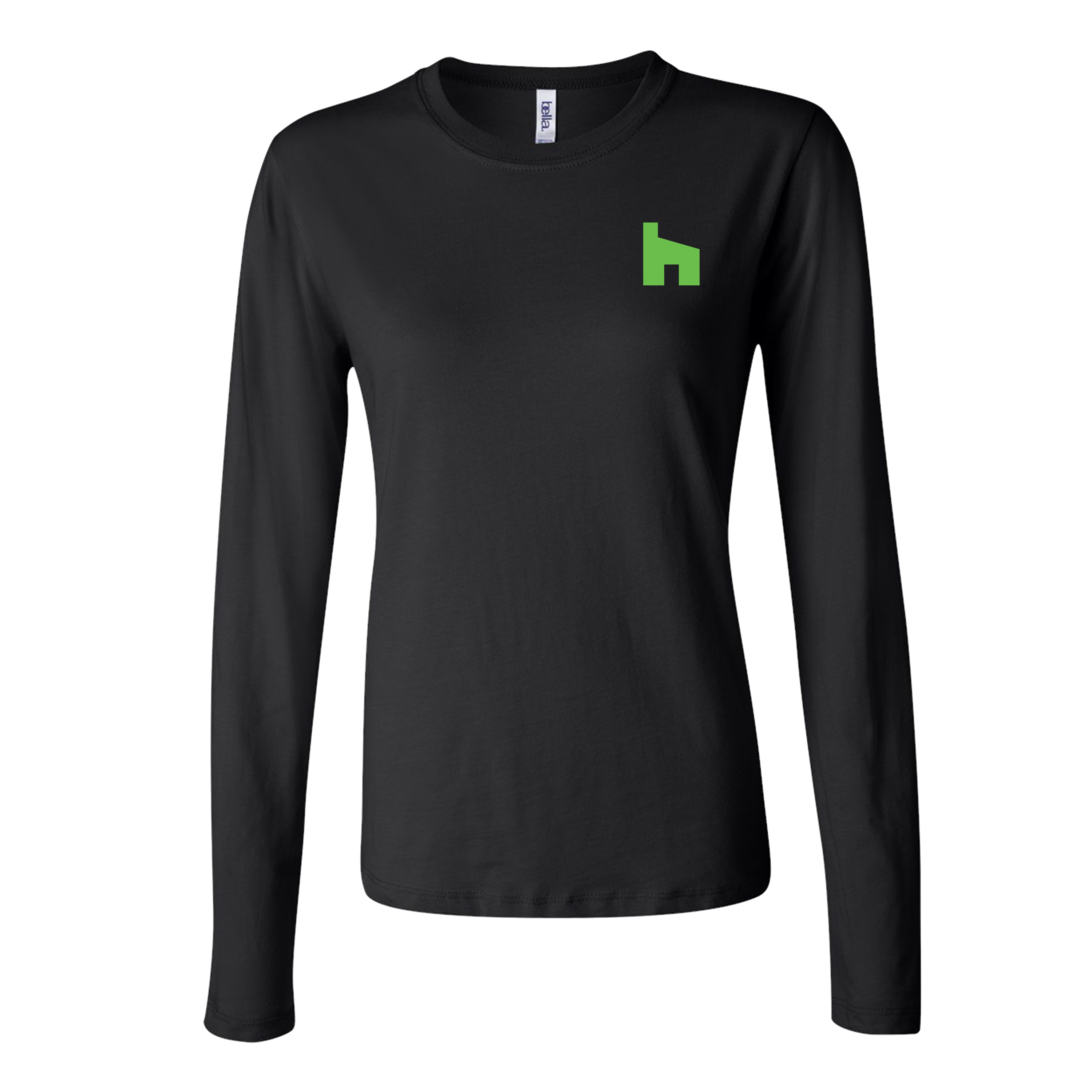 HG Pocket - Womens Cotton Long Sleeve (Left Chest)