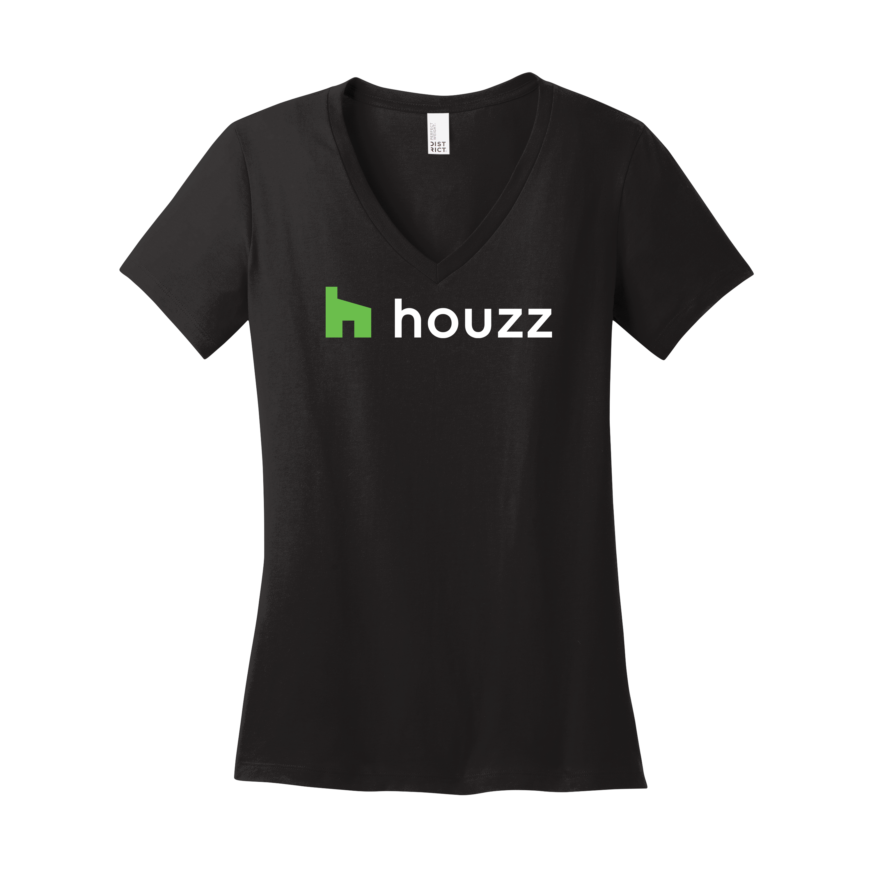 Houzz GFF - Womens Vneck (Front Full)