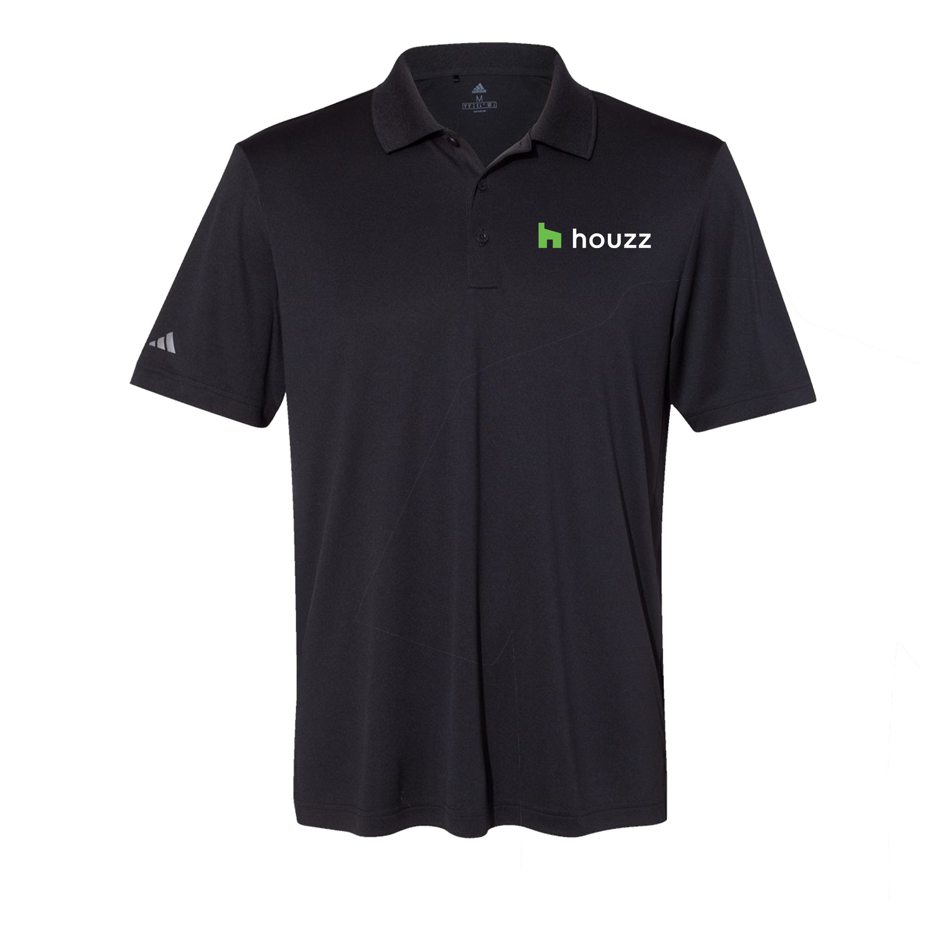 Houzz G Pocket - Adidas Mens Polo (Left Chest)