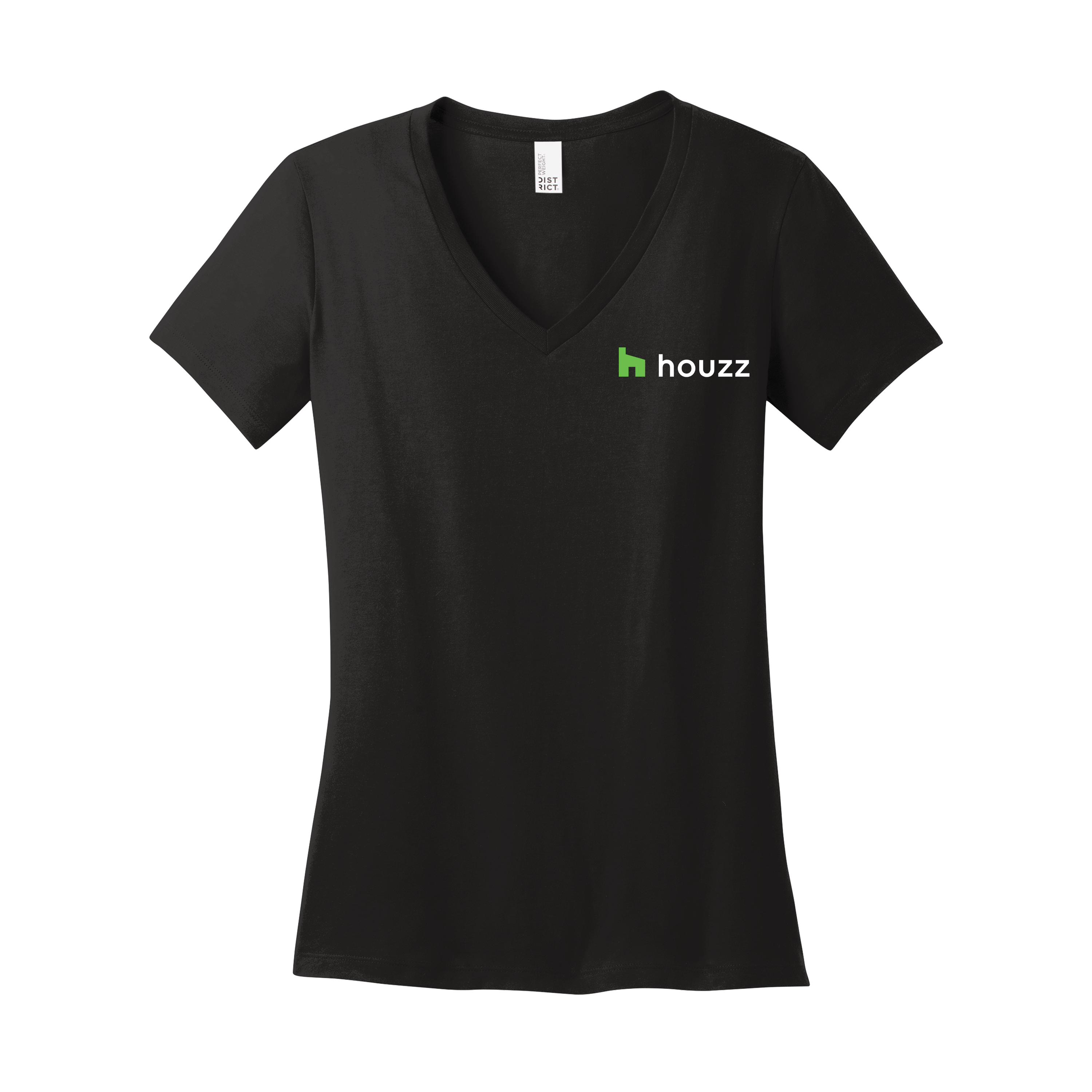 Houzz G Pocket - Womens Vneck (Left Chest)