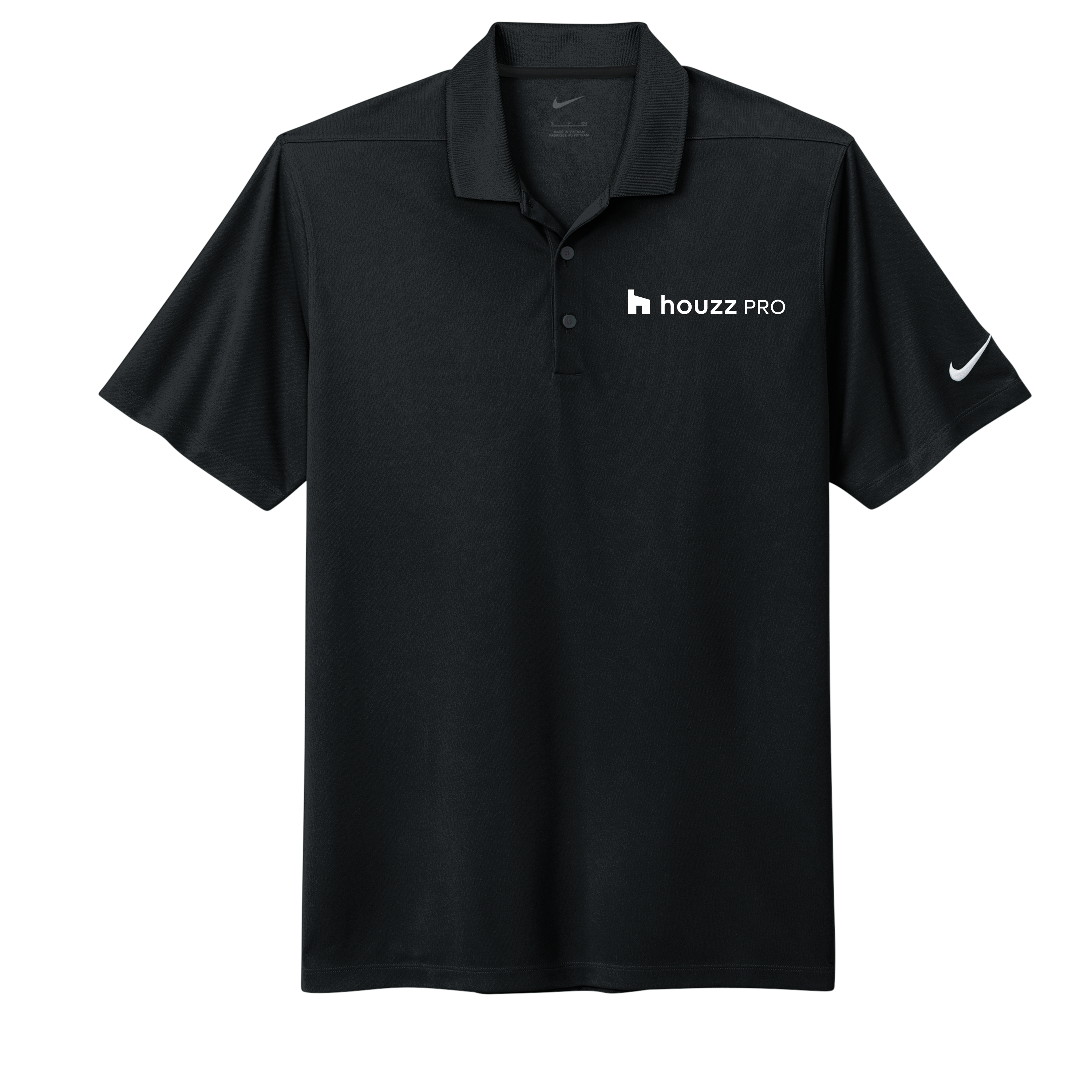 Houzz Pro BW Pocket - Nike Polo (Left Chest)