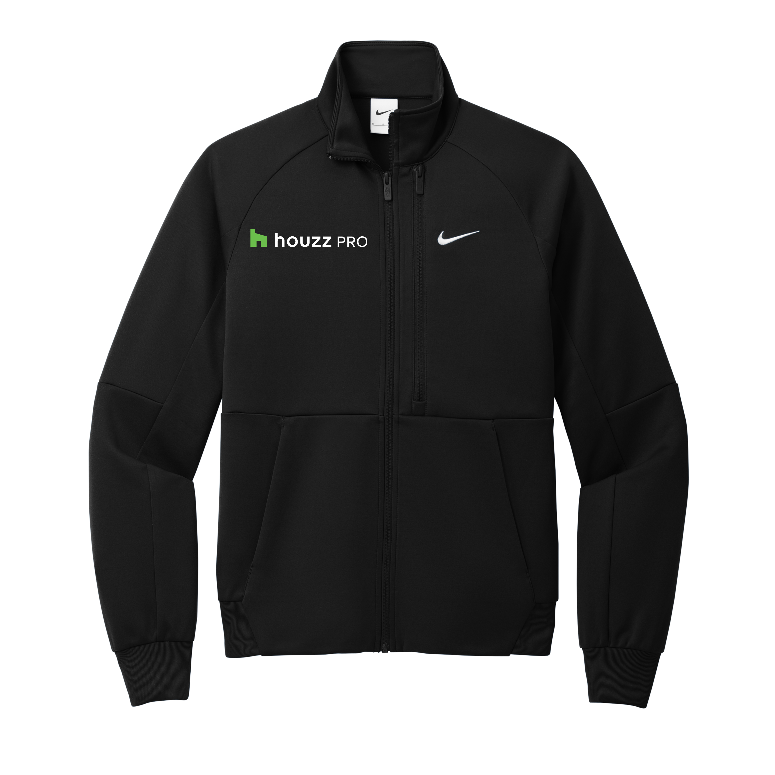 Houzz Pro G Pocket - Nike Full Zip Chest Swoosh Jacket (Right Chest)