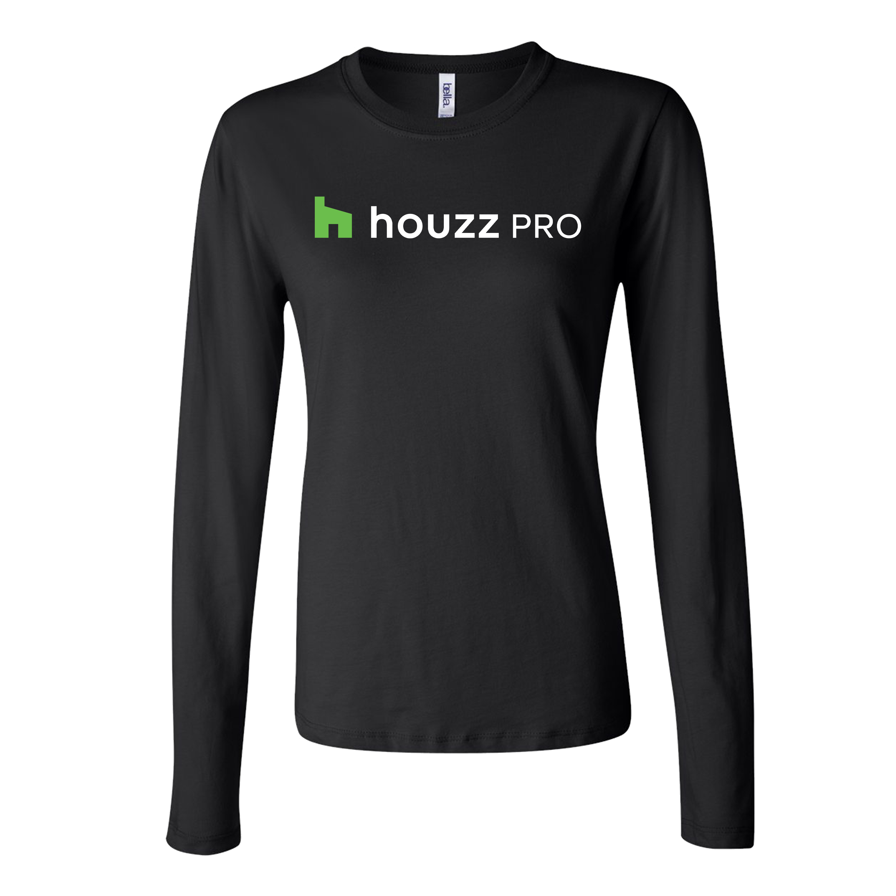 Houzz Pro GFF - Womens Cotton Long Sleeve (Front Full)