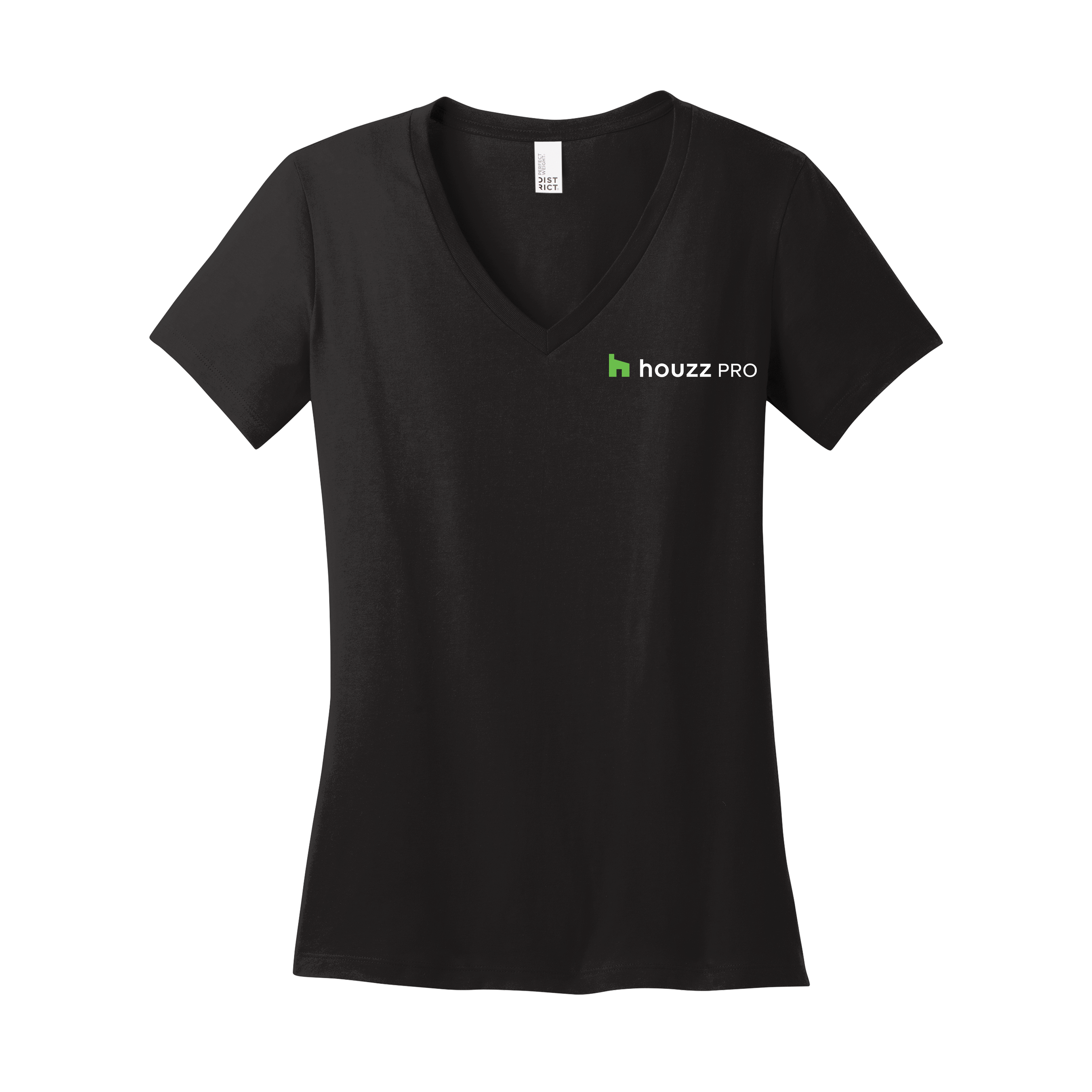 Houzz Pro G Pocket - Womens Vneck (Left Chest)