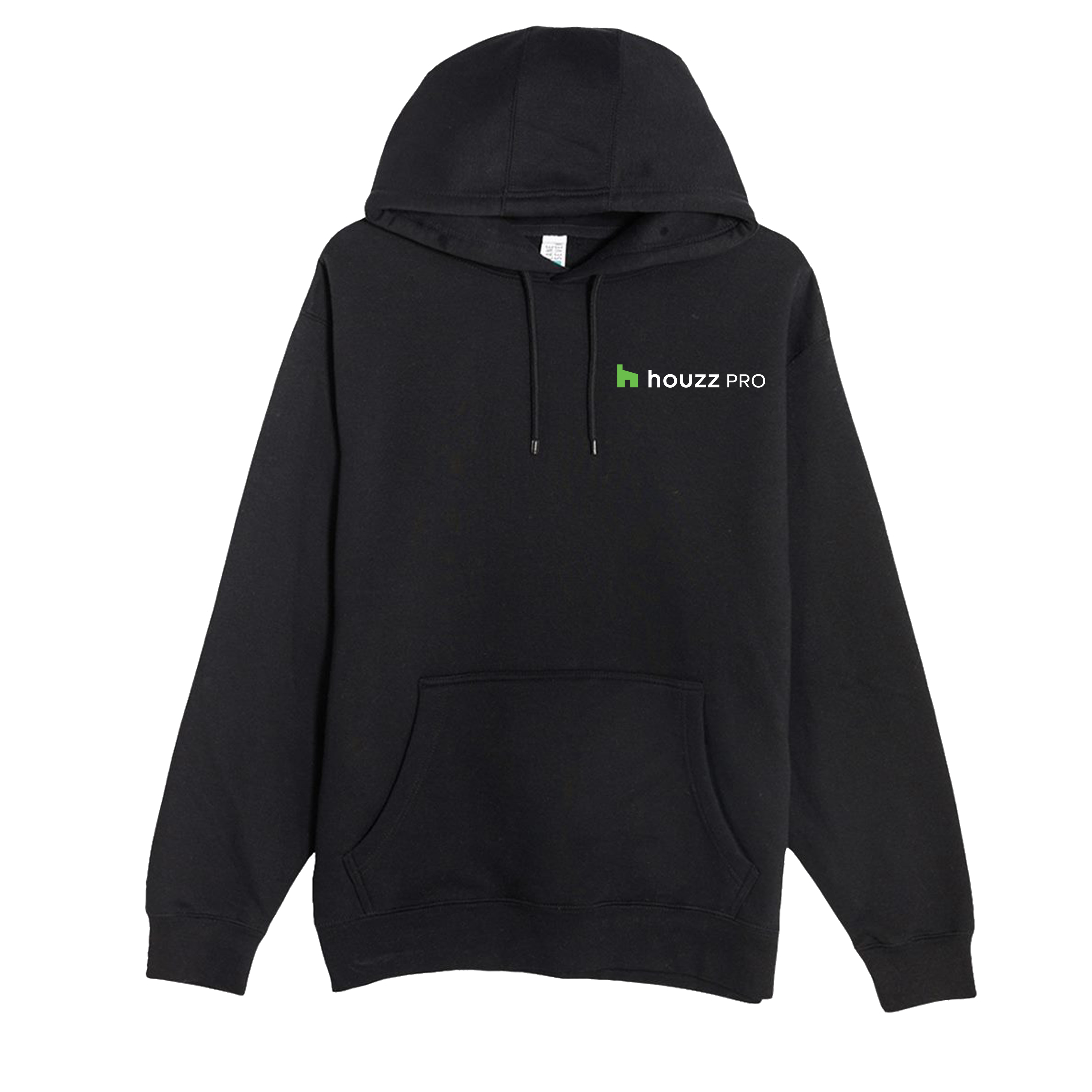 Houzz Pro G Pocket - Unisex Cotton Hoodie (Left Chest)
