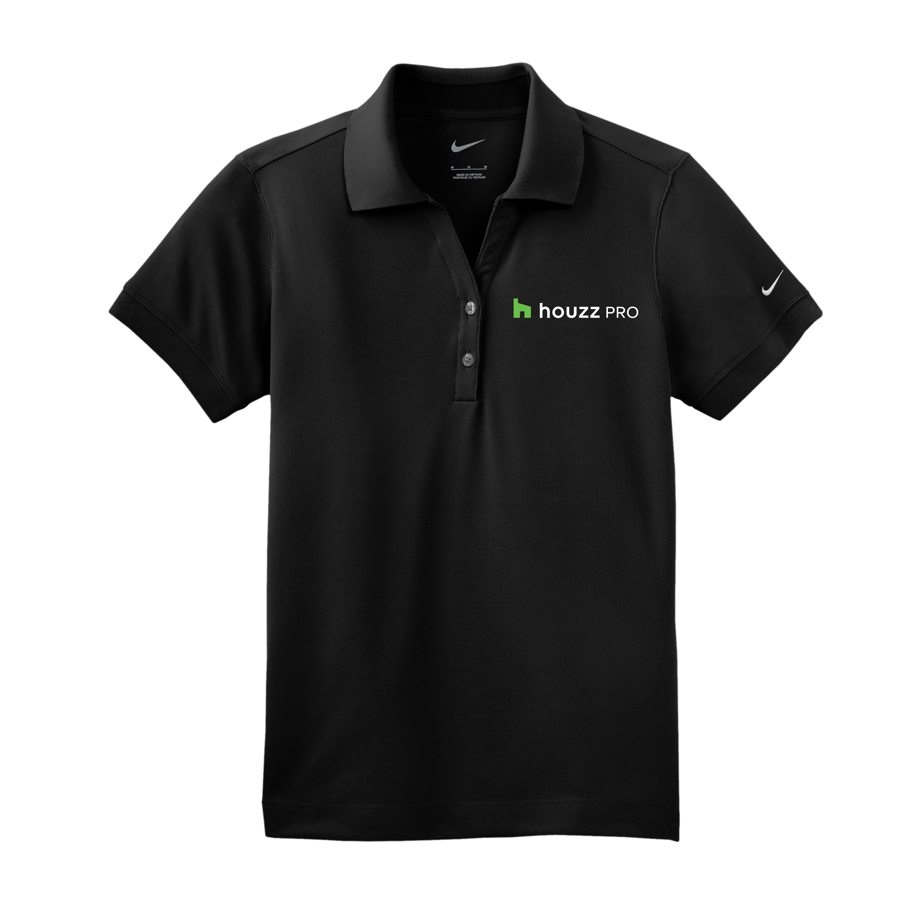 Houzz Pro Pocket - Nike Ladies Dri-FIT Classic Polo (Left Chest)