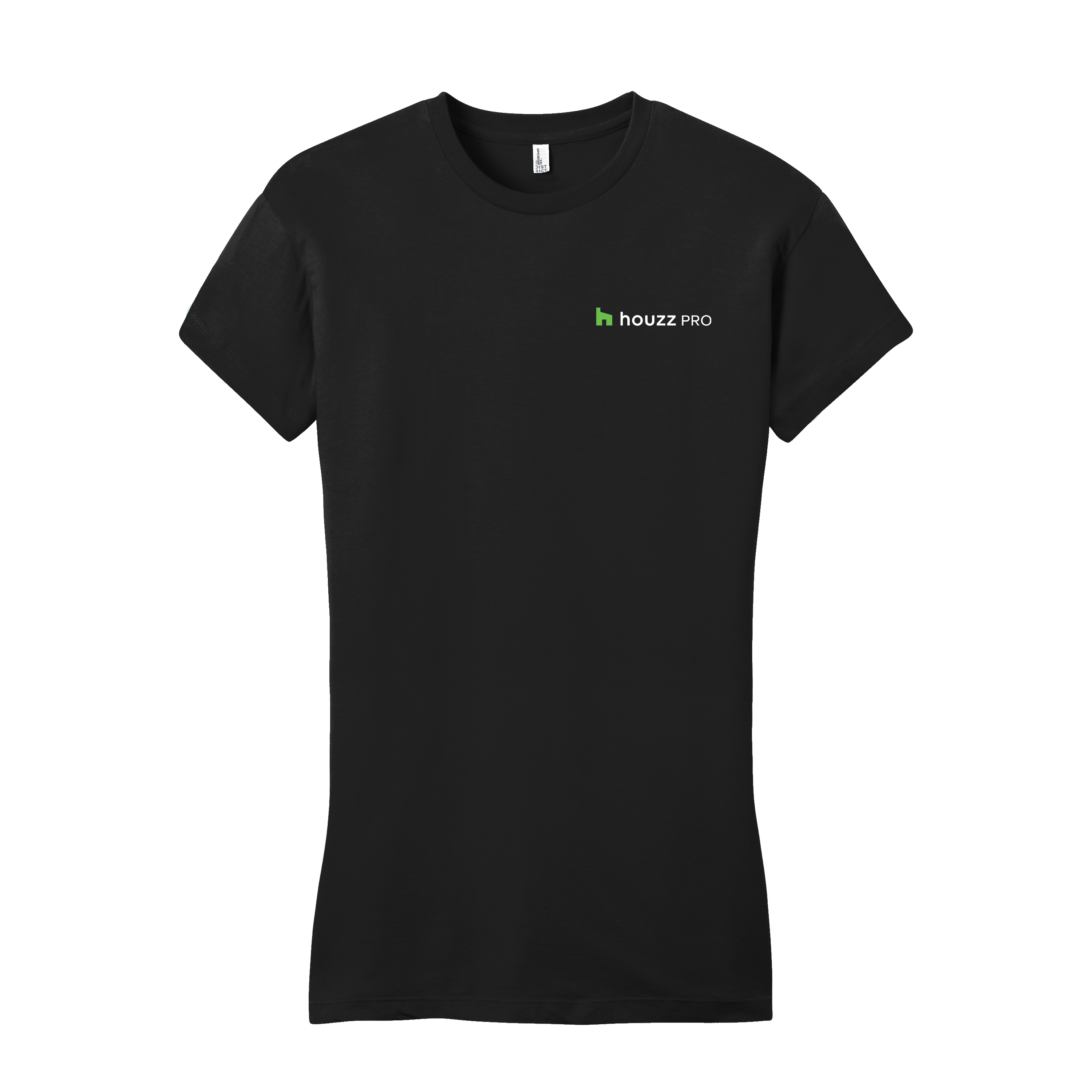 Houzz Pro G Pocket - Women's Select Cotton T-Shirt (Left Chest)