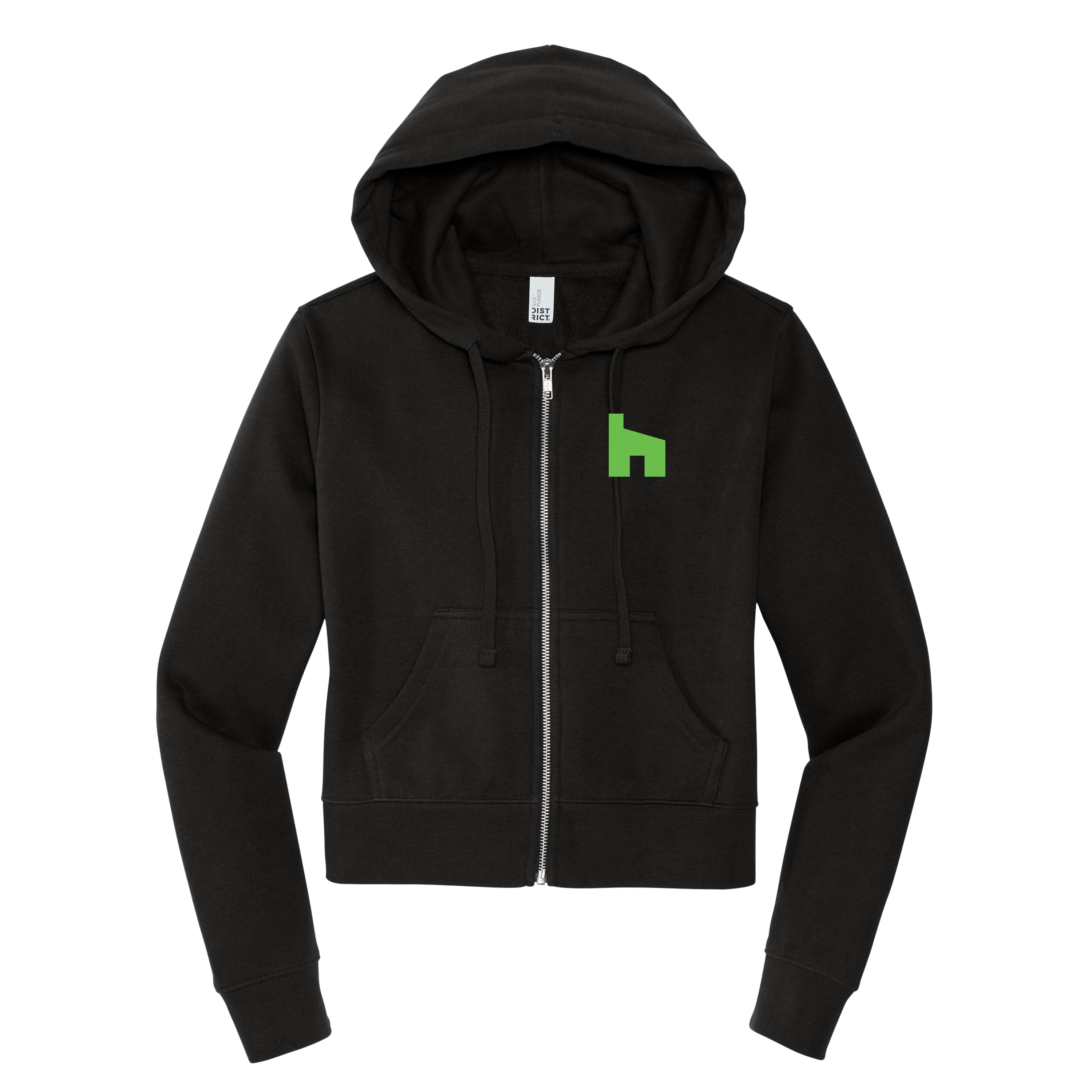 HG Pocket - Women's Full Zip Hoodie (Left Chest)