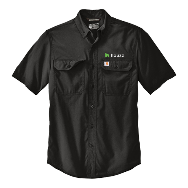 Houzz G Pocket - Carhartt Force Solid Short Sleeve Shirt (Left Chest)