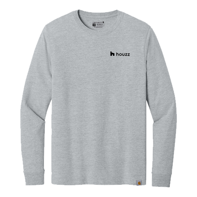 Houzz BW Pocket - Carhartt Long Sleeve T-Shirt (Left Chest)