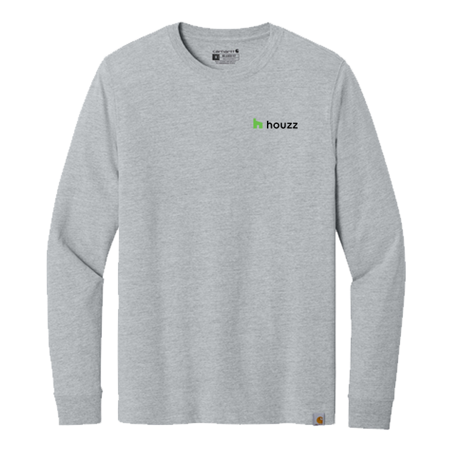 Houzz G Pocket - Carhartt Long Sleeve T-Shirt (Left Chest)