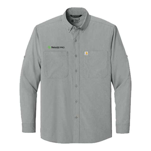 Houzz Pro G Pocket - Carhartt Force Sun Defender Long Sleeve Shirt (Right Chest)