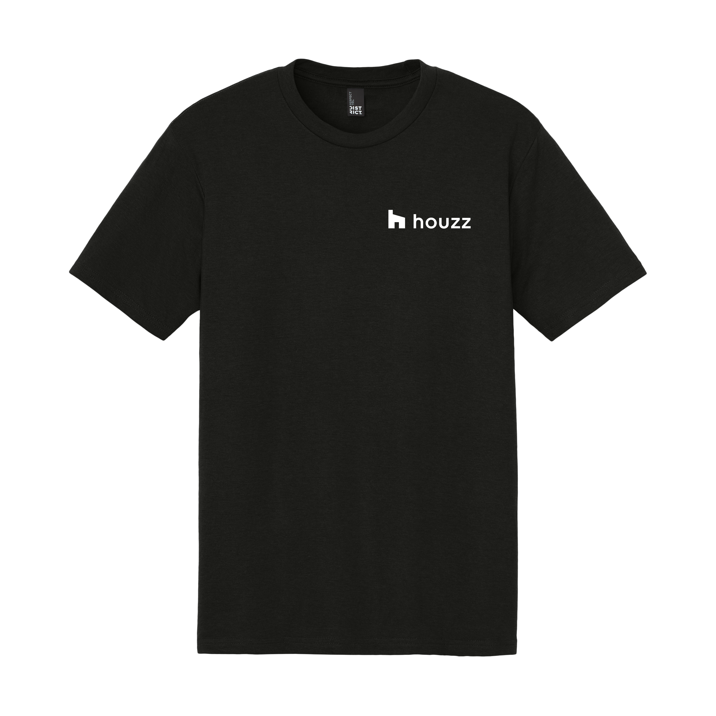 Houzz BW Pocket - Men's Tri-Blend T-Shirt (Left Chest)