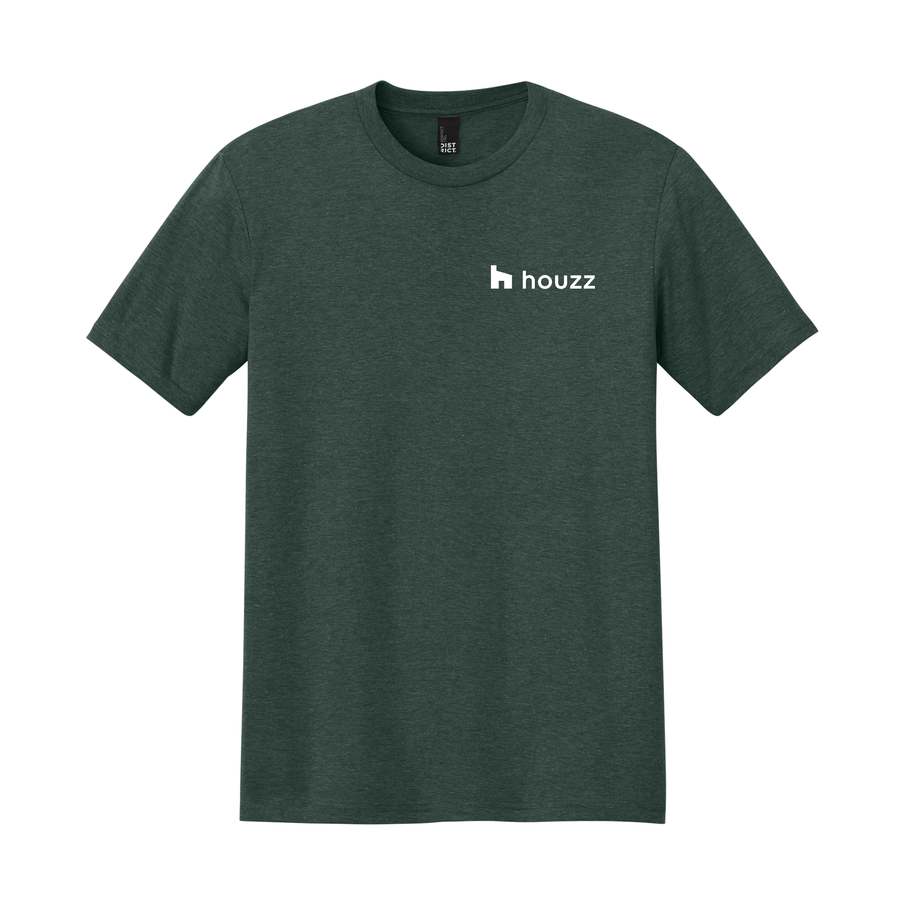 Houzz BW Pocket - Men's Tri-Blend T-Shirt (Left Chest)