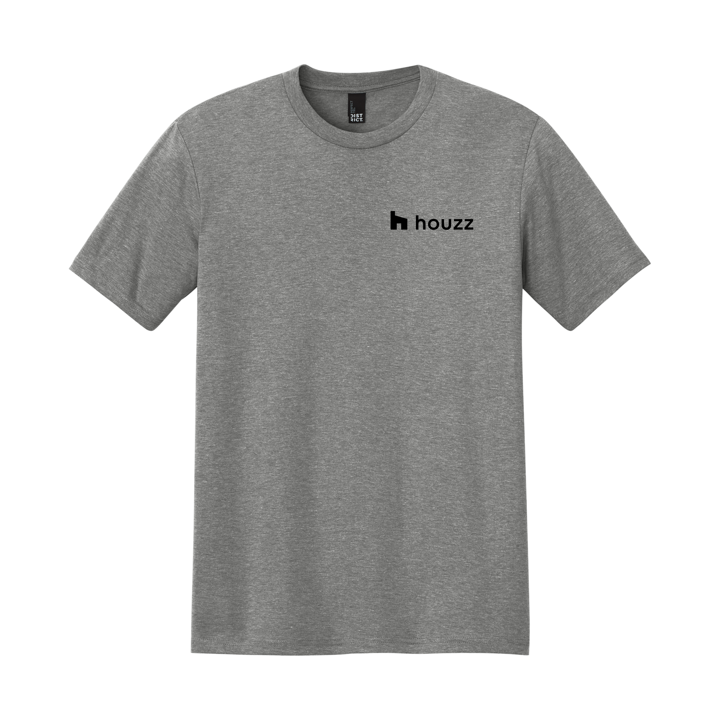 Houzz BW Pocket - Men's Tri-Blend T-Shirt (Left Chest)