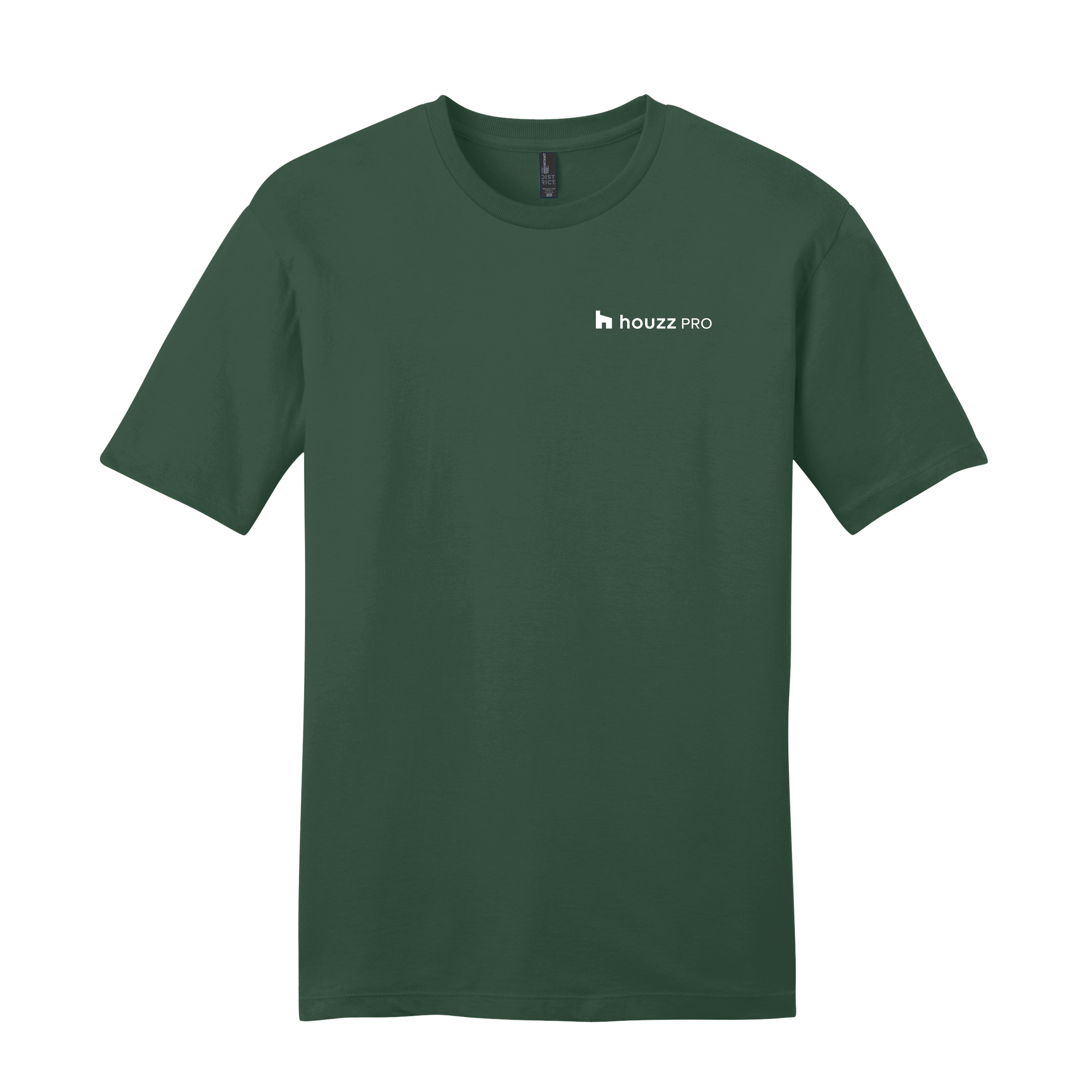 Houzz Pro BW Pocket - Men's Select Cotton T-Shirt (Left Chest)