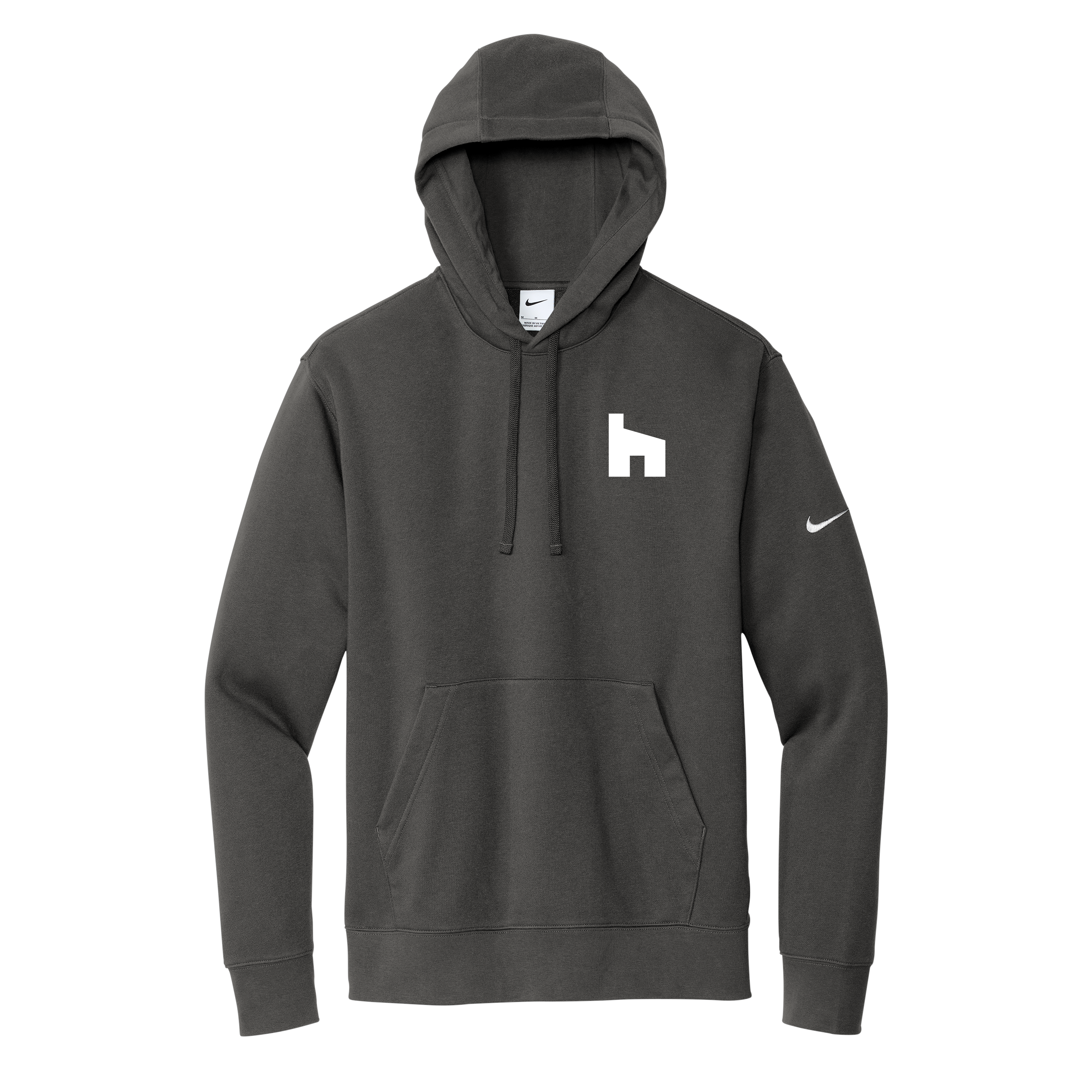 HWB Pocket - Nike Club Fleece Hoodie (Center Chest)