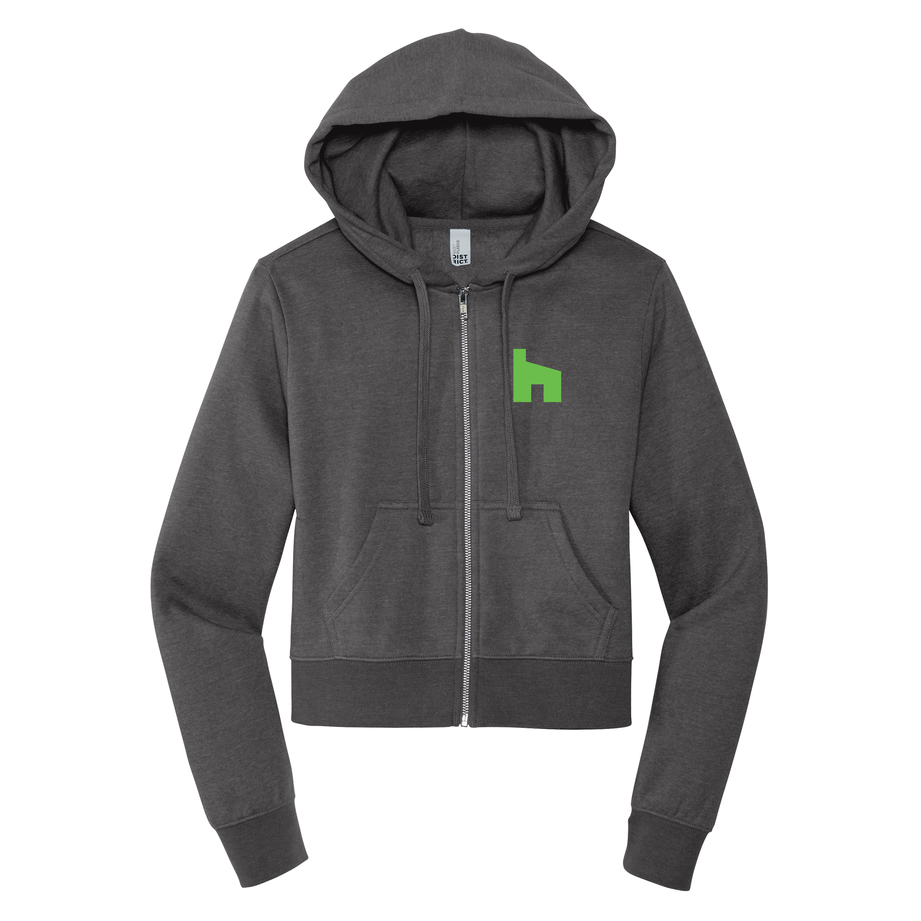 HG Pocket - Women's Full Zip Hoodie (Left Chest)