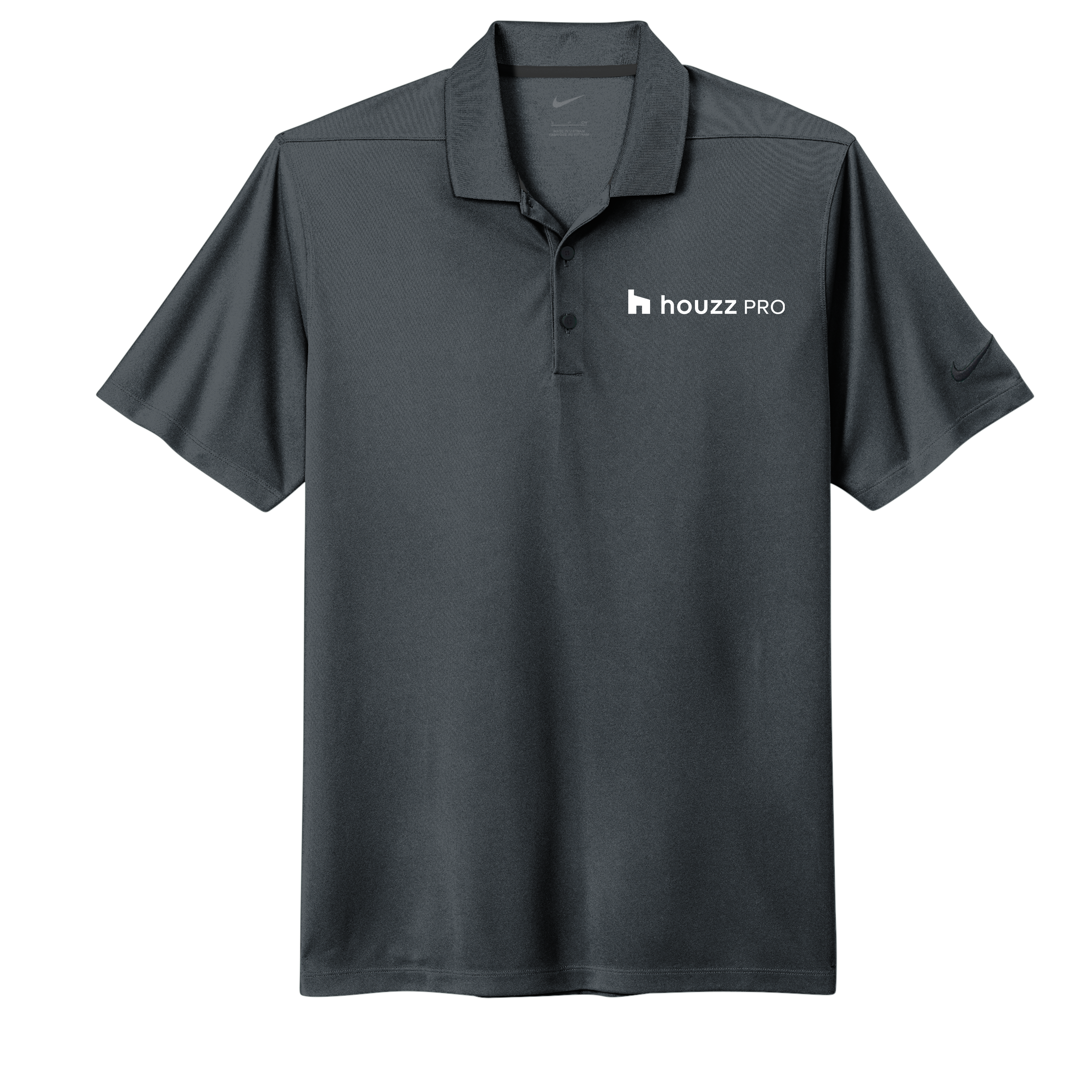 Houzz Pro BW Pocket - Nike Polo (Left Chest)