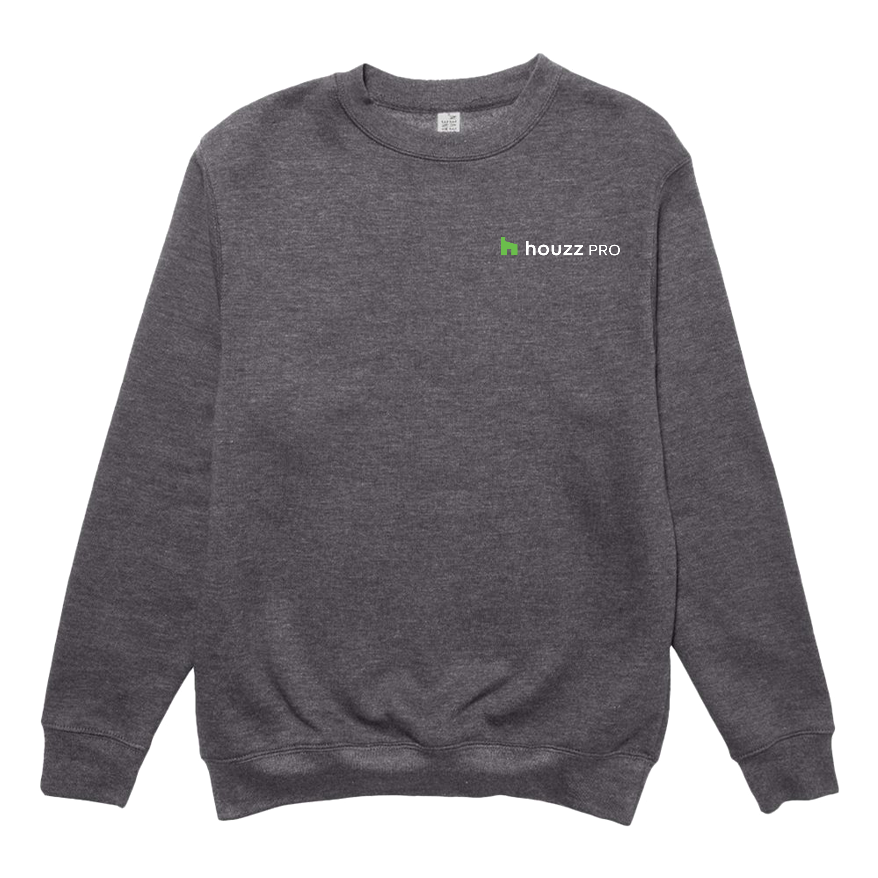 Houzz Pro G Pocket - Crewneck Sweatshirt (Left Chest)