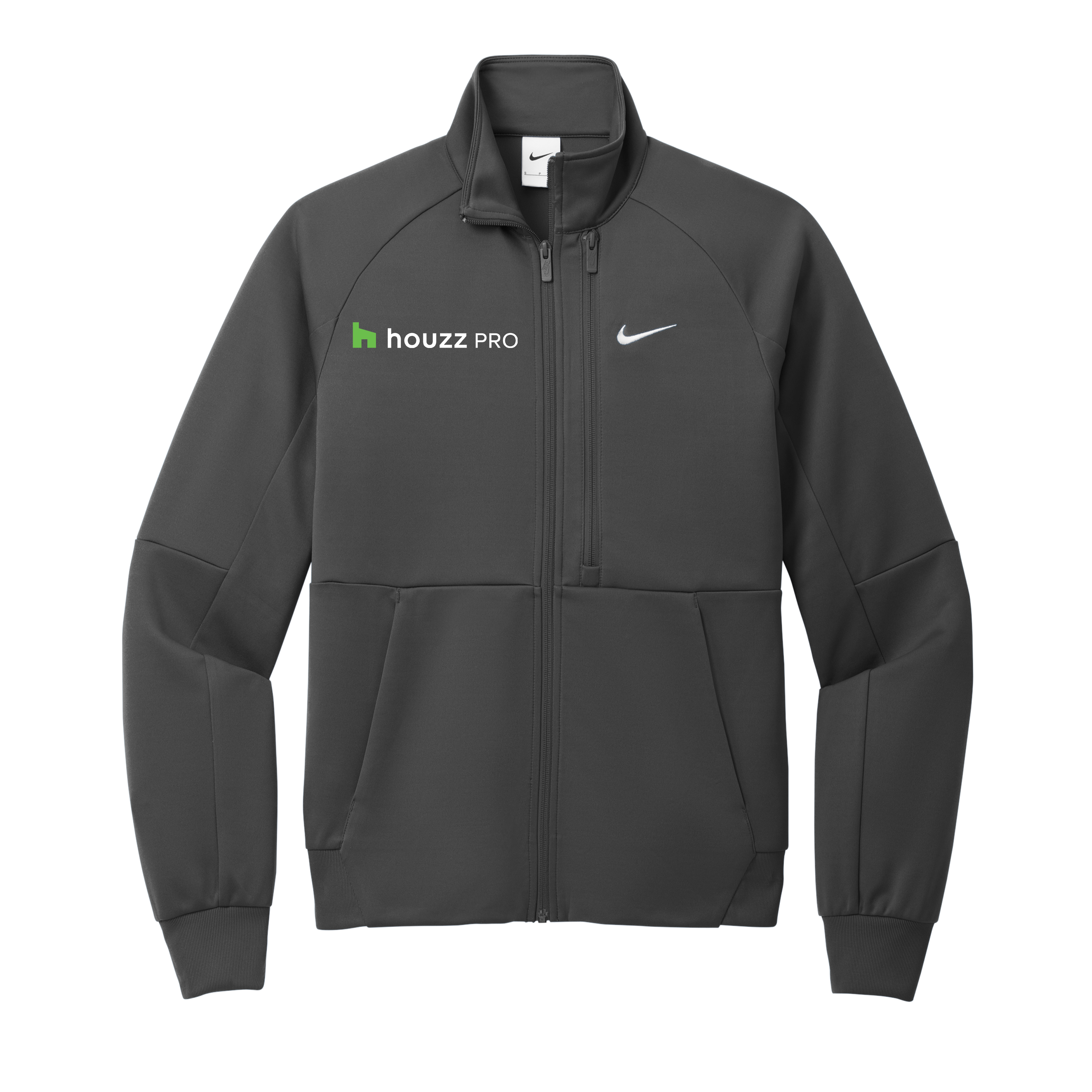 Houzz Pro G Pocket - Nike Full Zip Chest Swoosh Jacket (Right Chest)