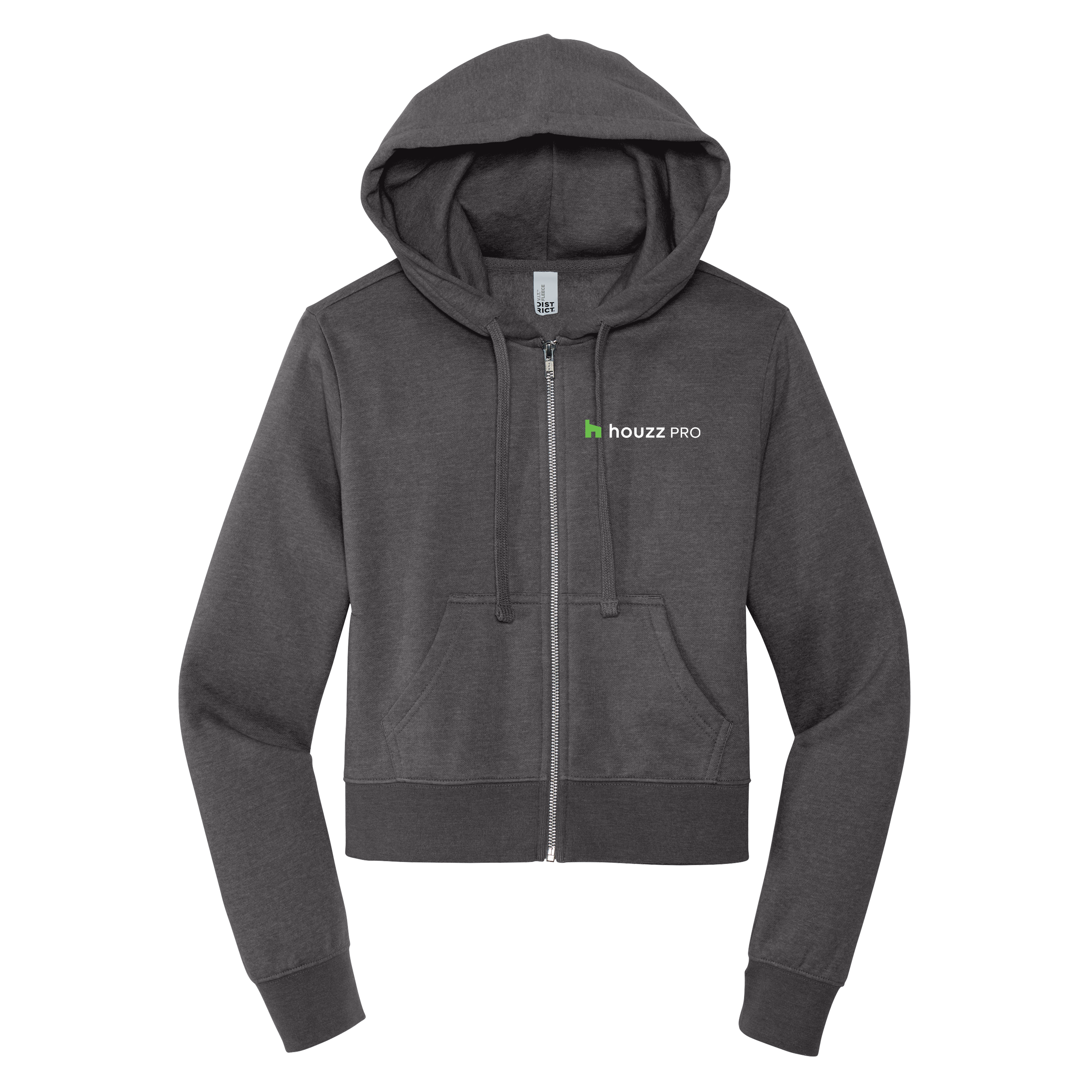Houzz Pro G Pocket - Women's Full Zip Hoodie (Left Chest)