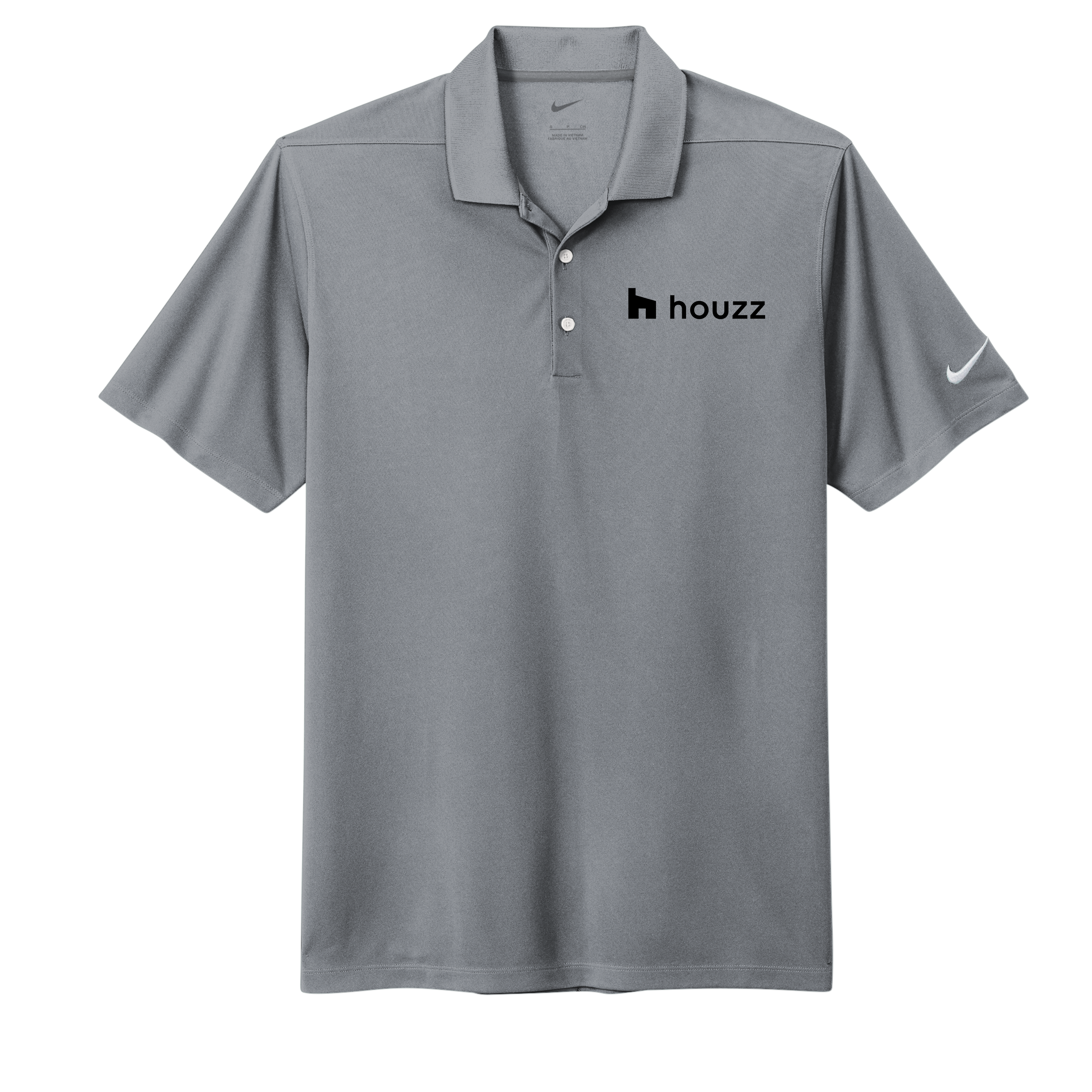 Houzz BW Pocket - Nike Polo (Left Chest)