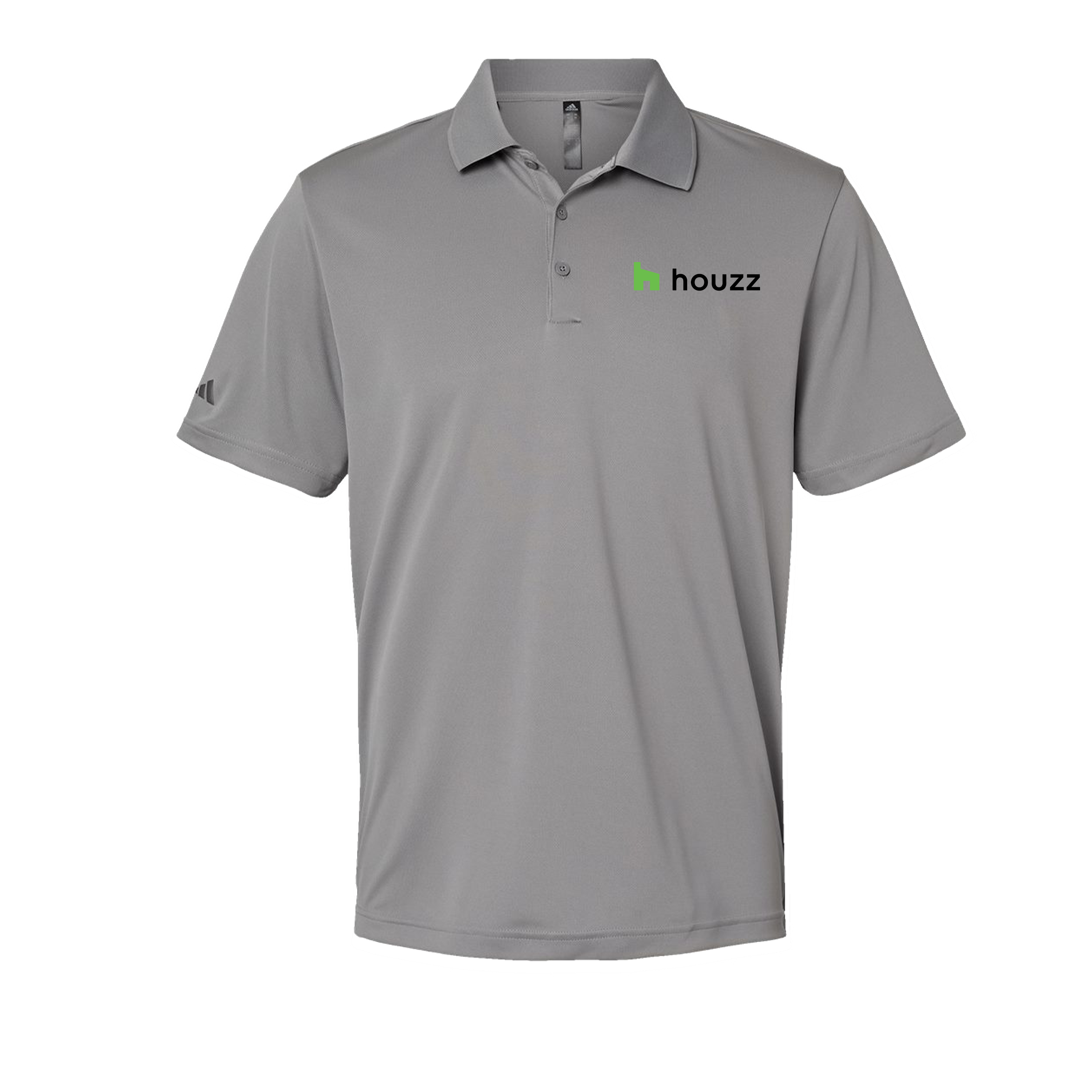 Houzz G Pocket - Adidas Mens Polo (Left Chest)