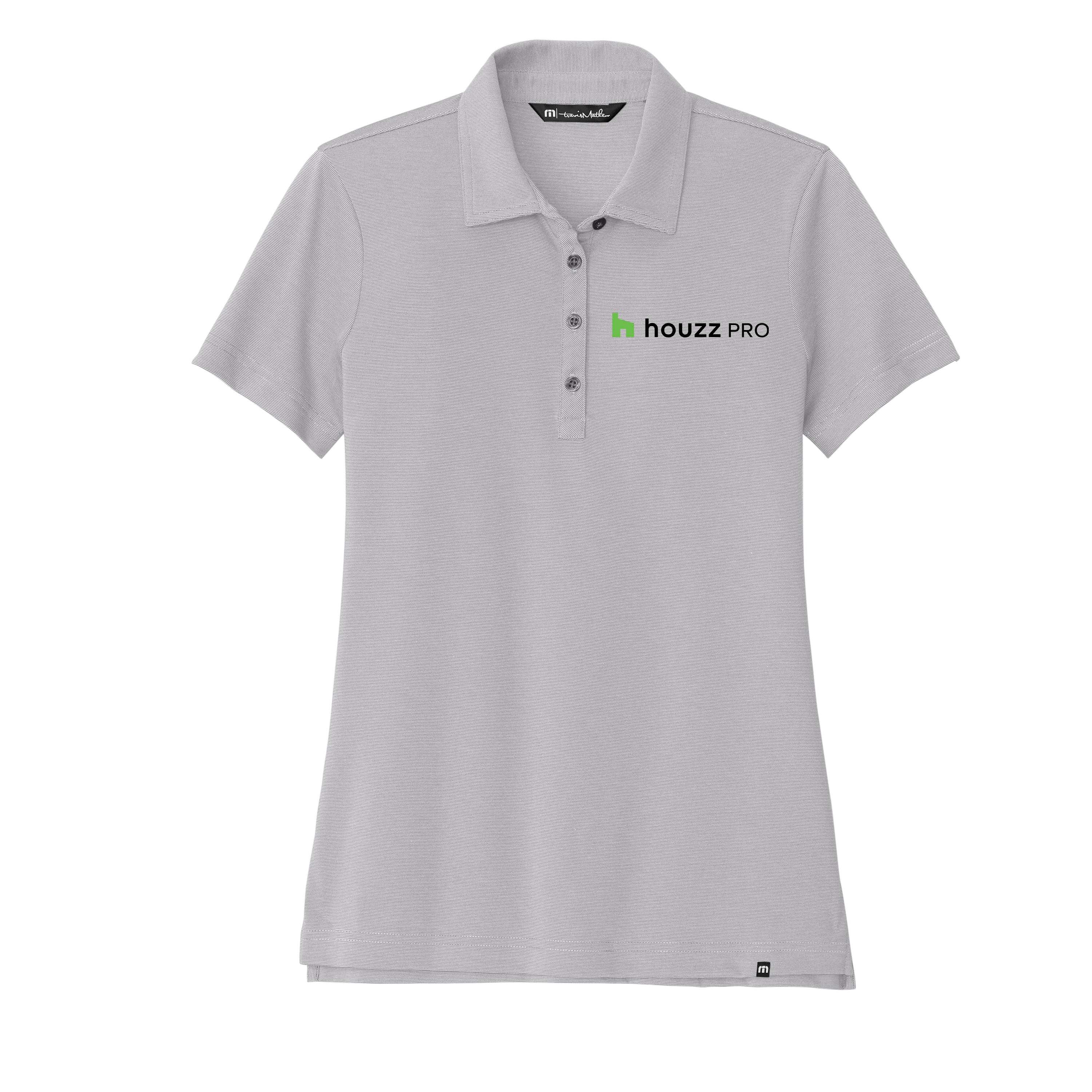 Houzz Pro G Pocket - Travis Matthew Women's Polo (Left Chest)
