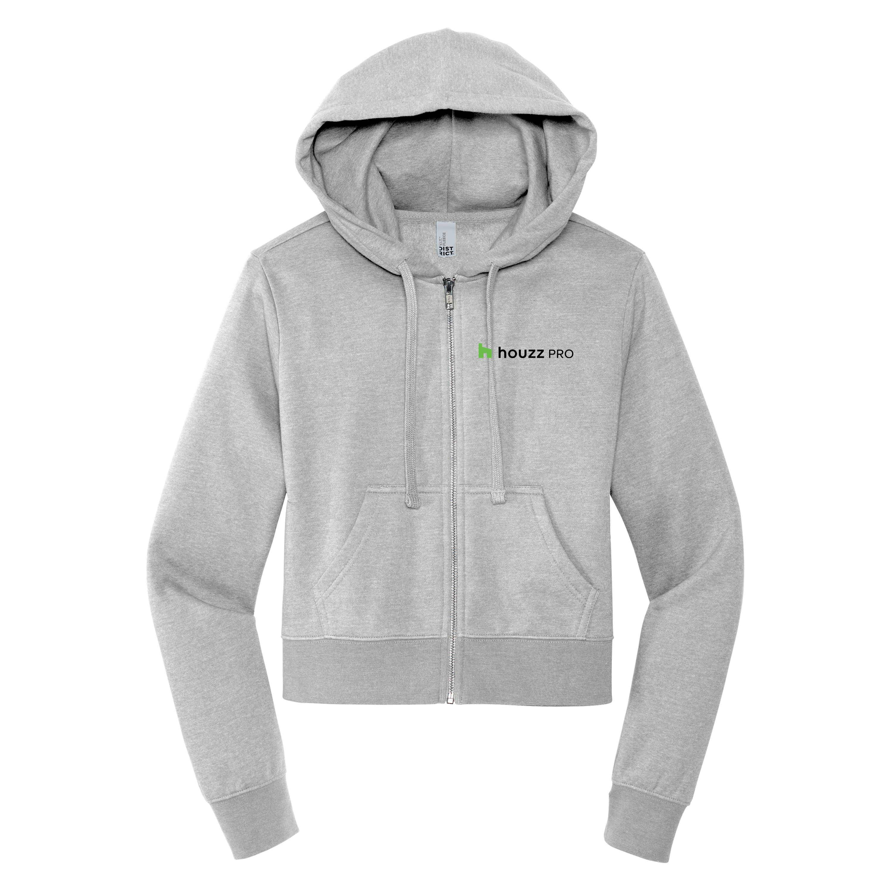 Houzz Pro G Pocket - Women's Full Zip Hoodie (Left Chest)