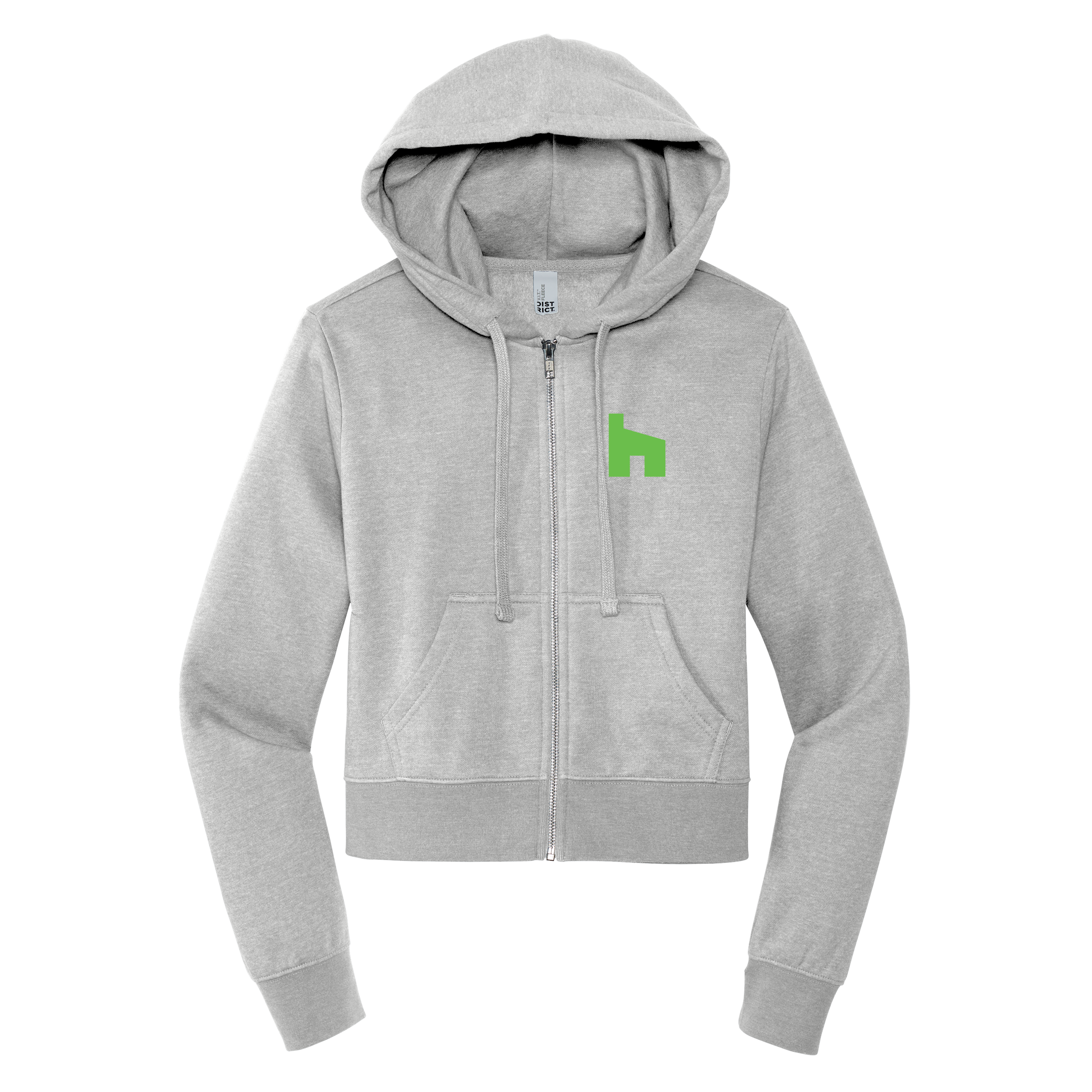 HG Pocket - Women's Full Zip Hoodie (Left Chest)