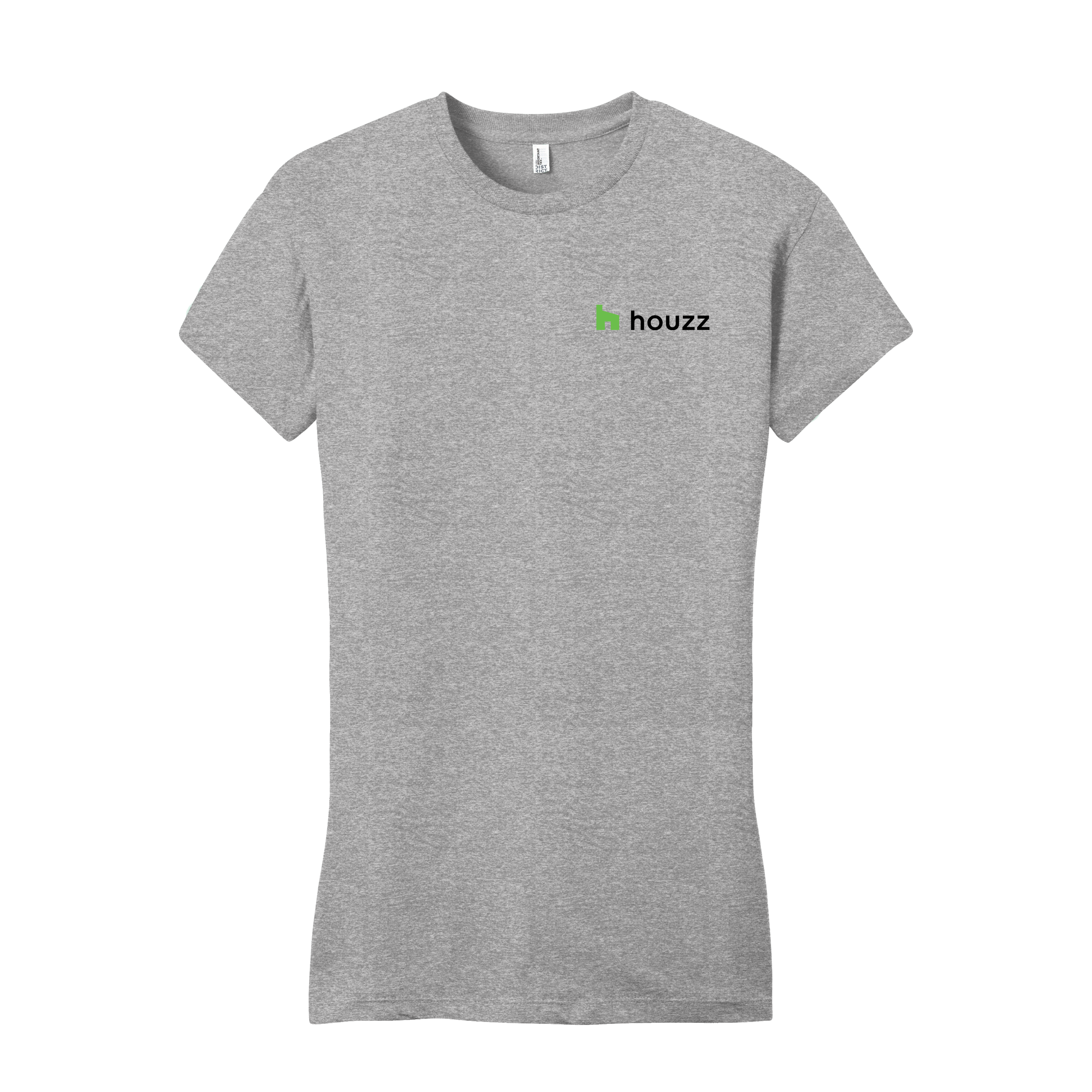 Houzz G Pocket - Women's Select Cotton T-Shirt (Left Chest)