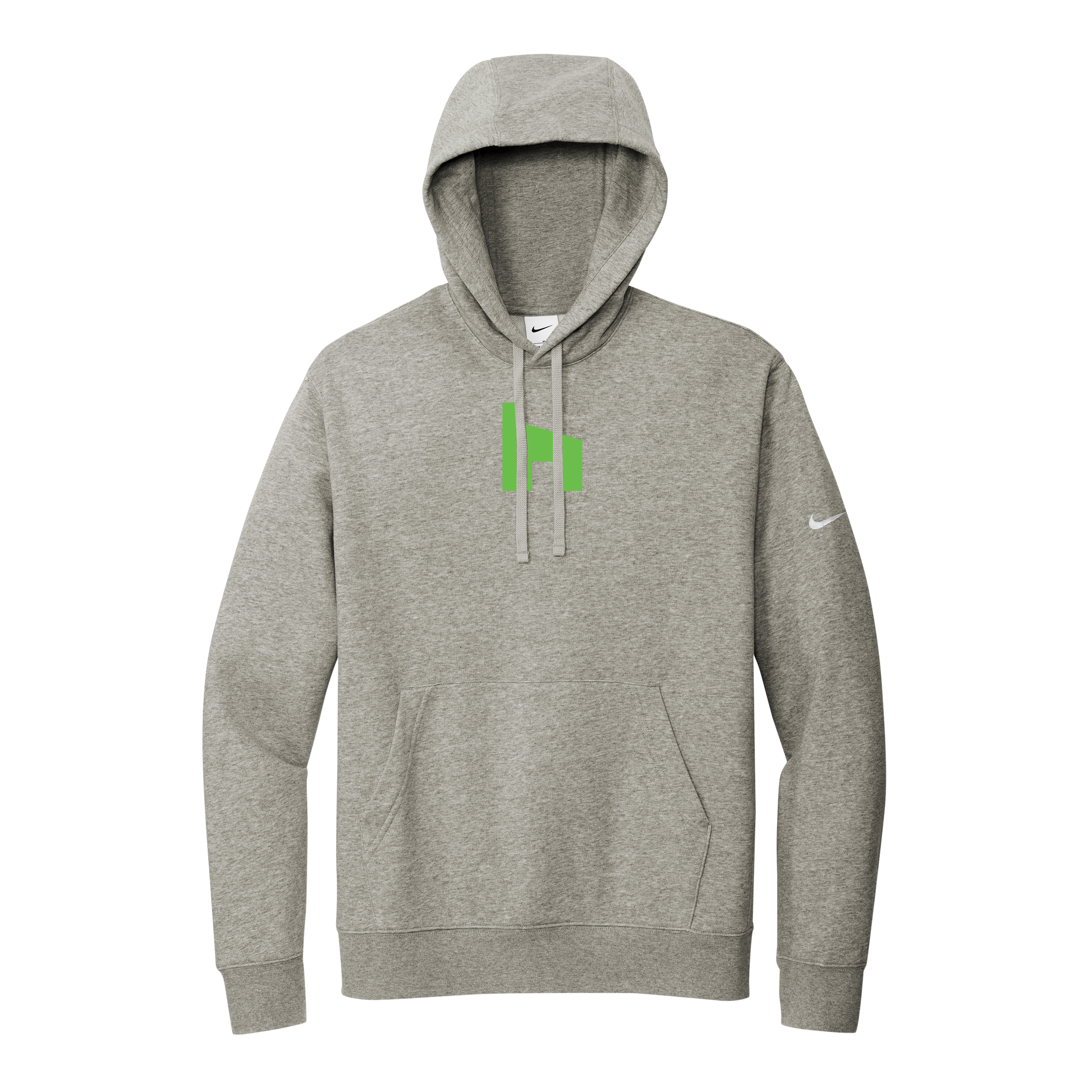 HG Center - Nike Club Fleece Hoodie (Center Chest)