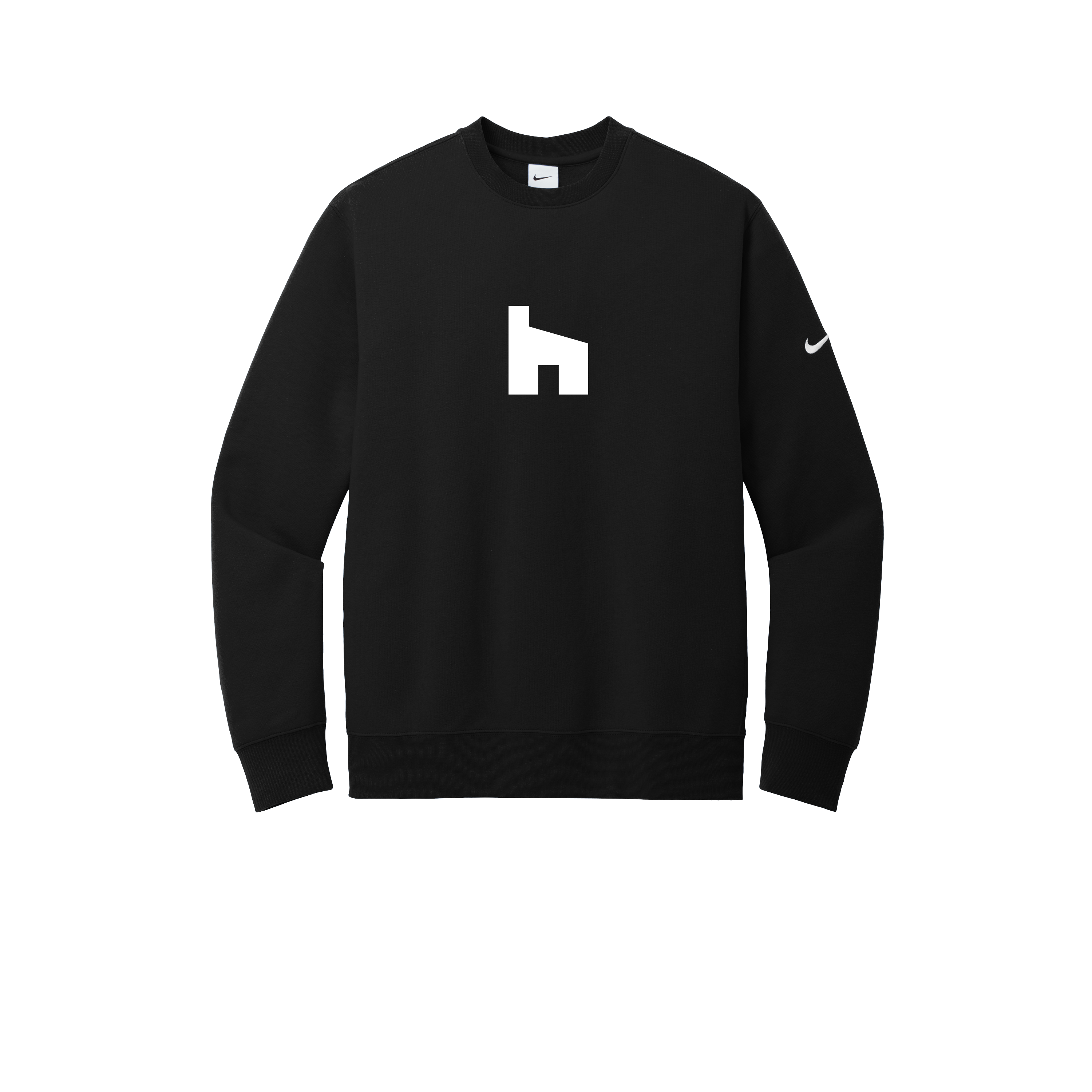 HWB Center - Nike Club Fleece Crew (Center Chest)