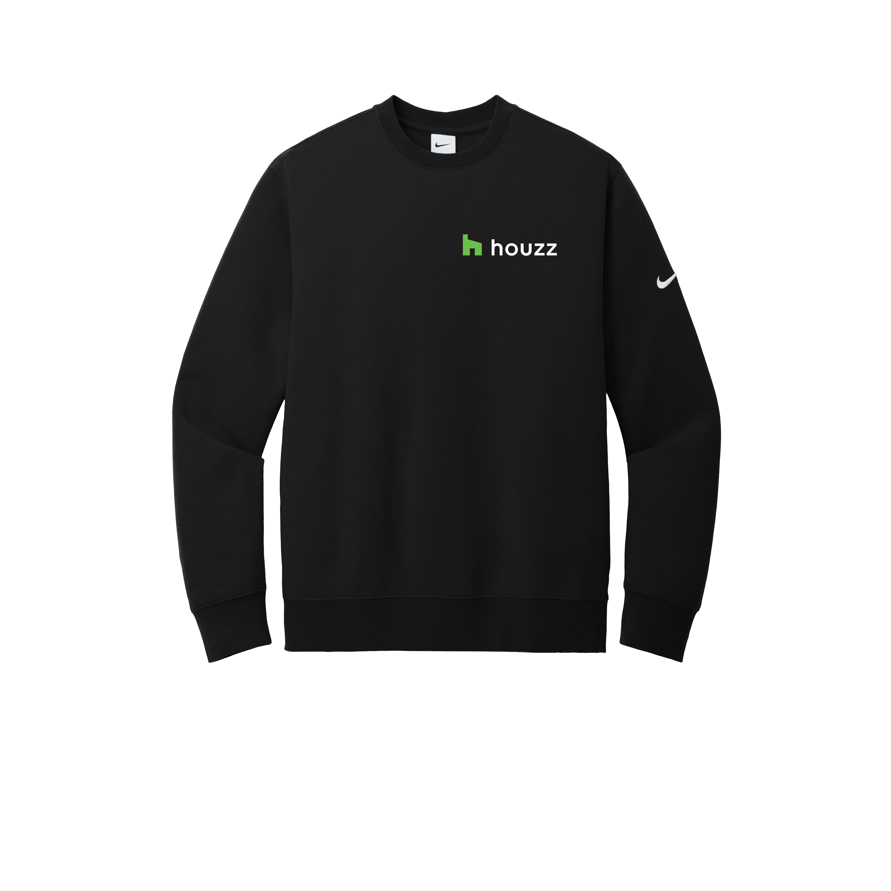 Houzz G Pocket - Nike Club Fleece Crew (Left Chest)