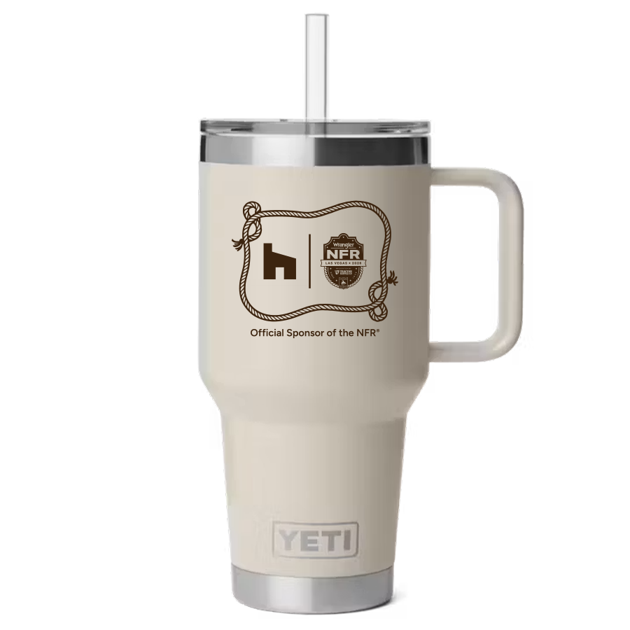 Houzz x NFR Lasso - YETI Rambler 35 oz Straw Mug