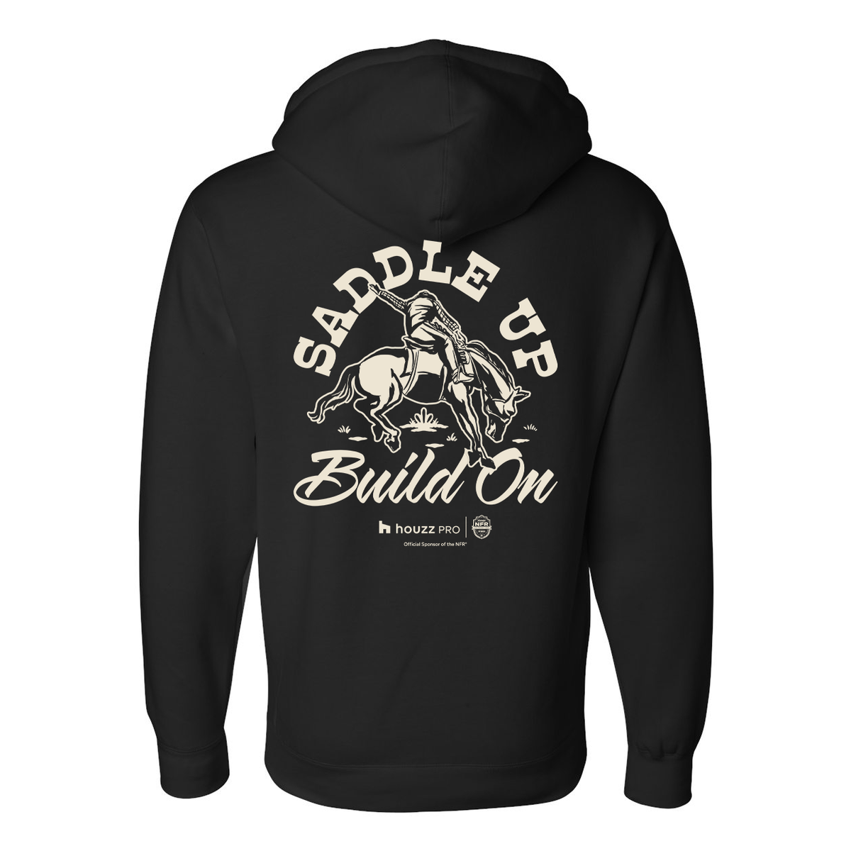 Houzz x NFR Lasso Saddle Up - Independent Hooded Pullover Sweatshirt
