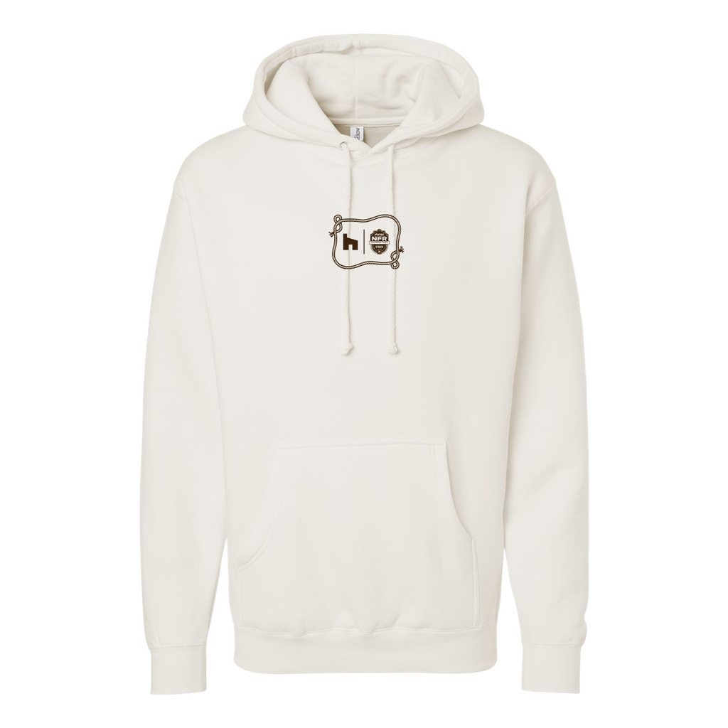 Houzz x NFR Lasso Saddle Up Rodeo - Independent Hooded Pullover Sweatshirt