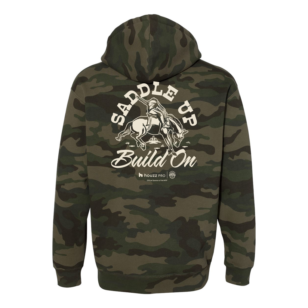 Houzz x NFR Lasso Saddle Up - Independent Hooded Pullover Sweatshirt