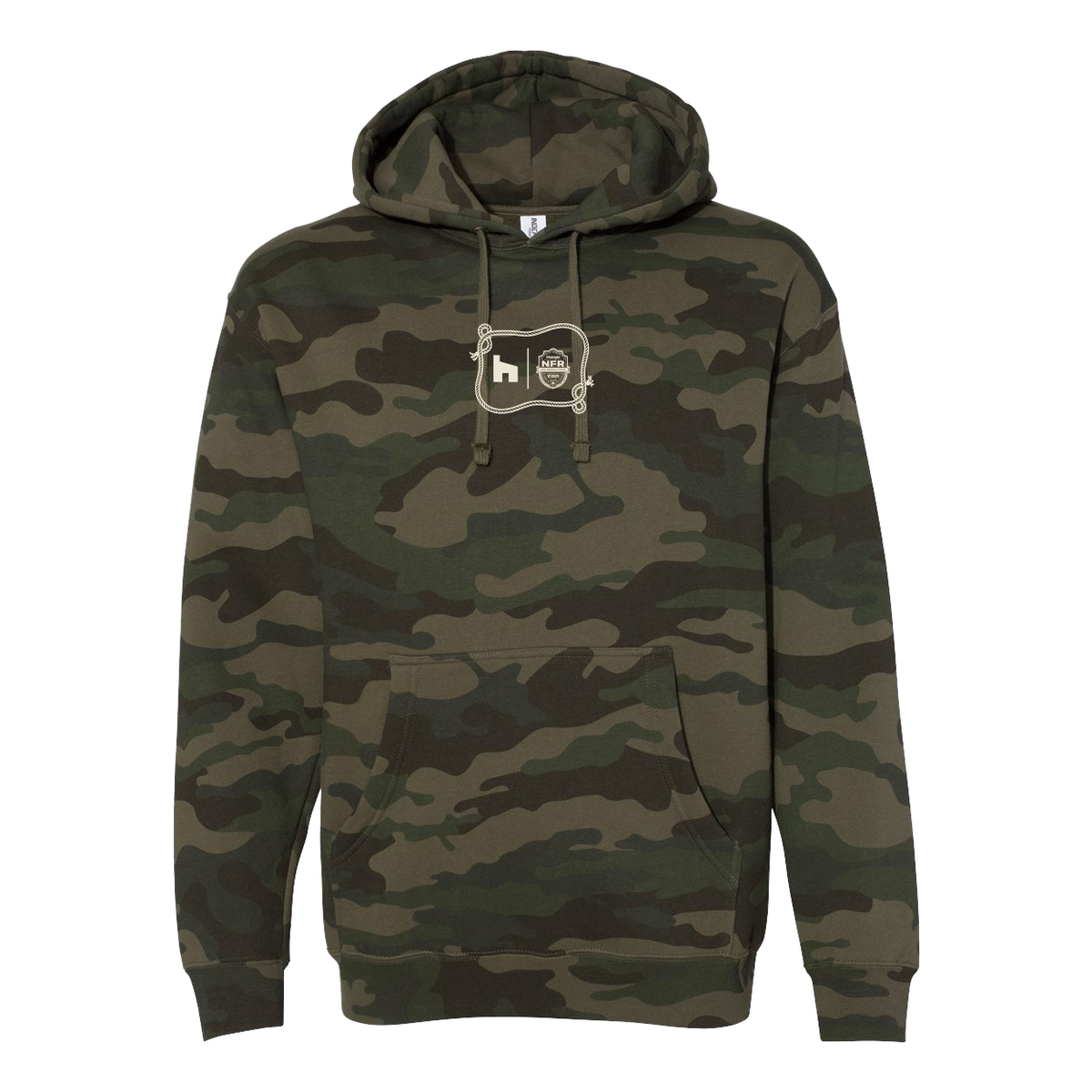 Houzz x NFR Lasso Saddle Up - Independent Hooded Pullover Sweatshirt