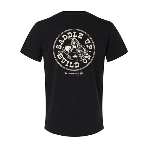 Houzz x NFR Lasso Saddle Up Round - Premium Short Sleeve Tee