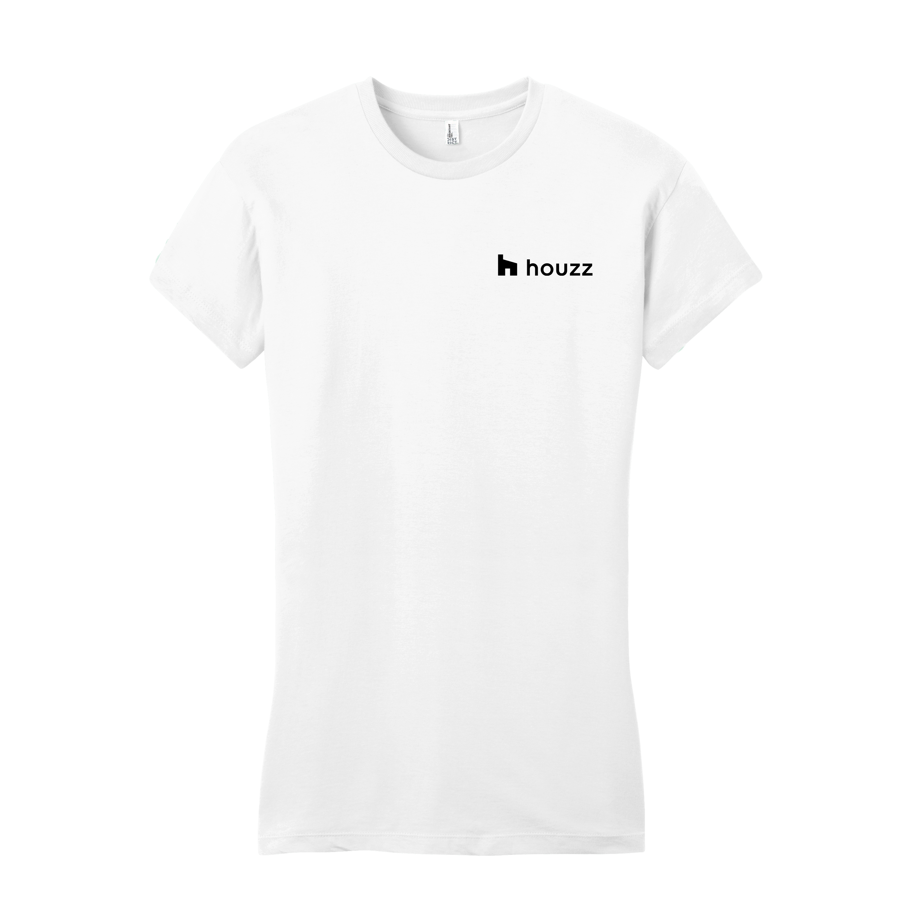 Houzz BW Pocket - Women's Select Cotton T-Shirt (Left Chest)