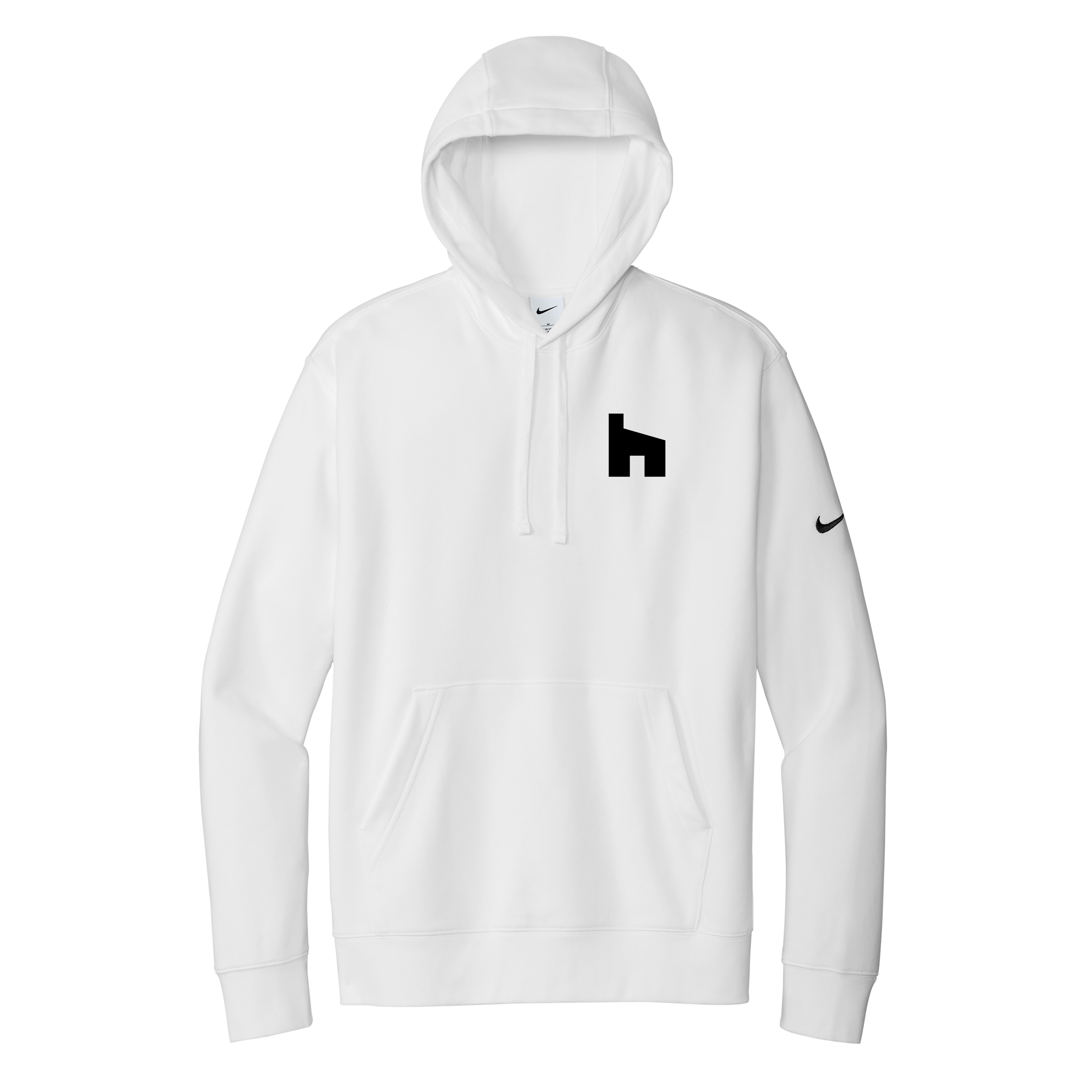 HWB Pocket - Nike Club Fleece Hoodie (Center Chest)
