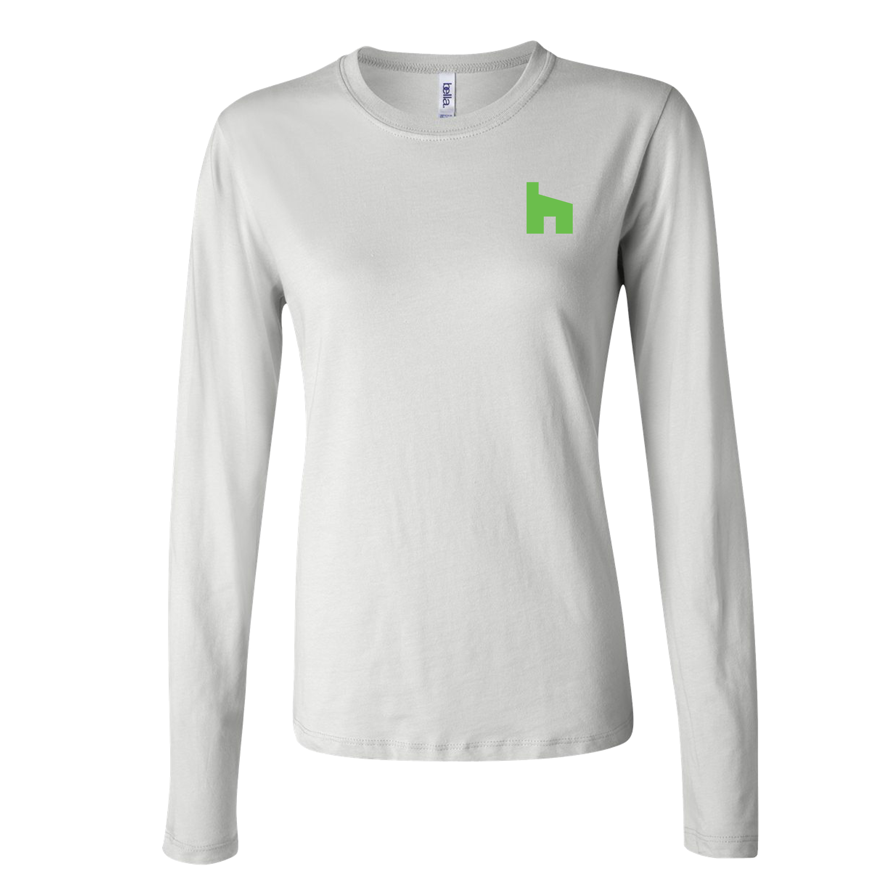 HG Pocket - Womens Cotton Long Sleeve (Left Chest)